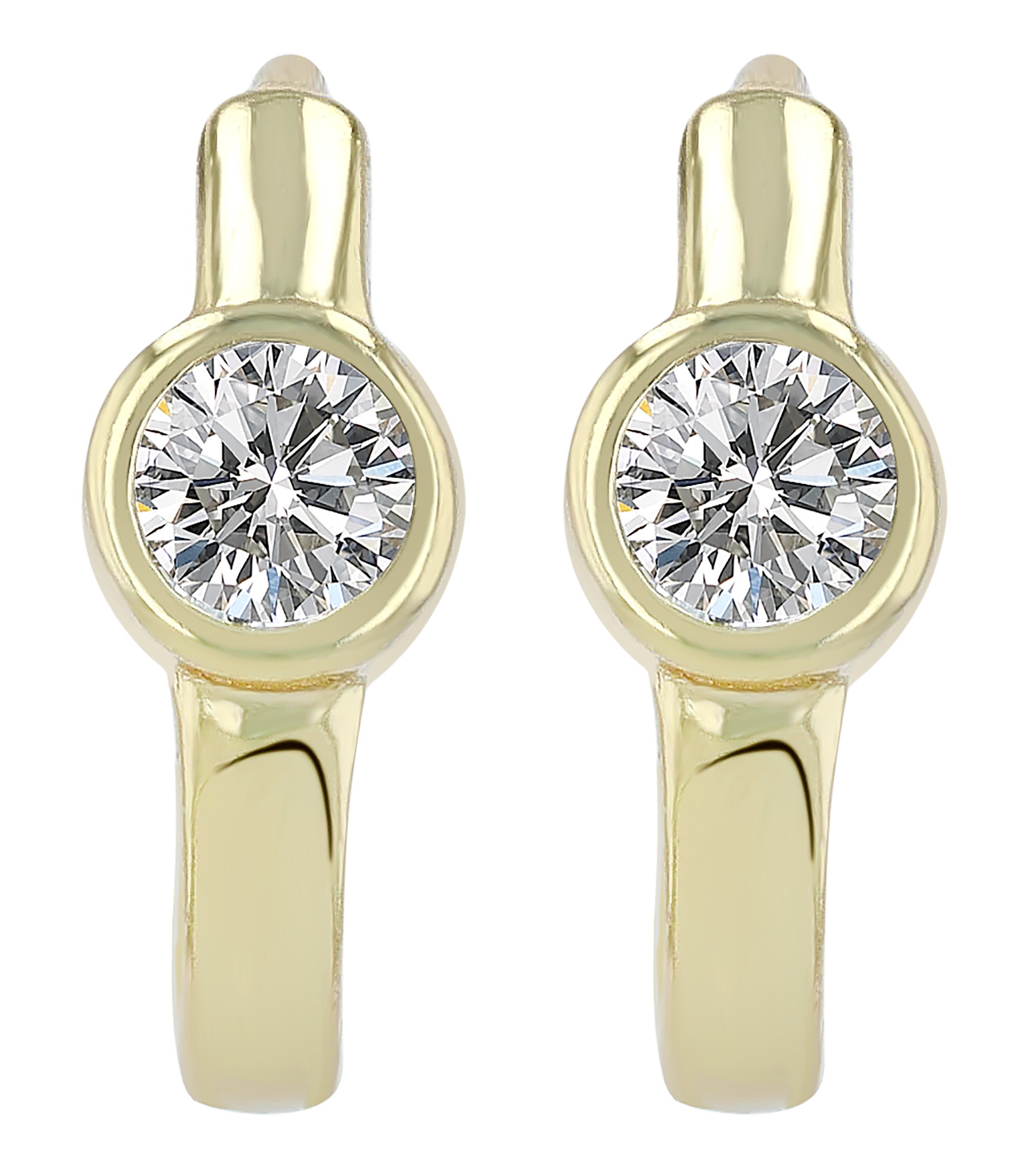 Adelia´s Klappcreolen "Damen Ohrringe – Klappcreole aus 925 Silber mit Zirk günstig online kaufen