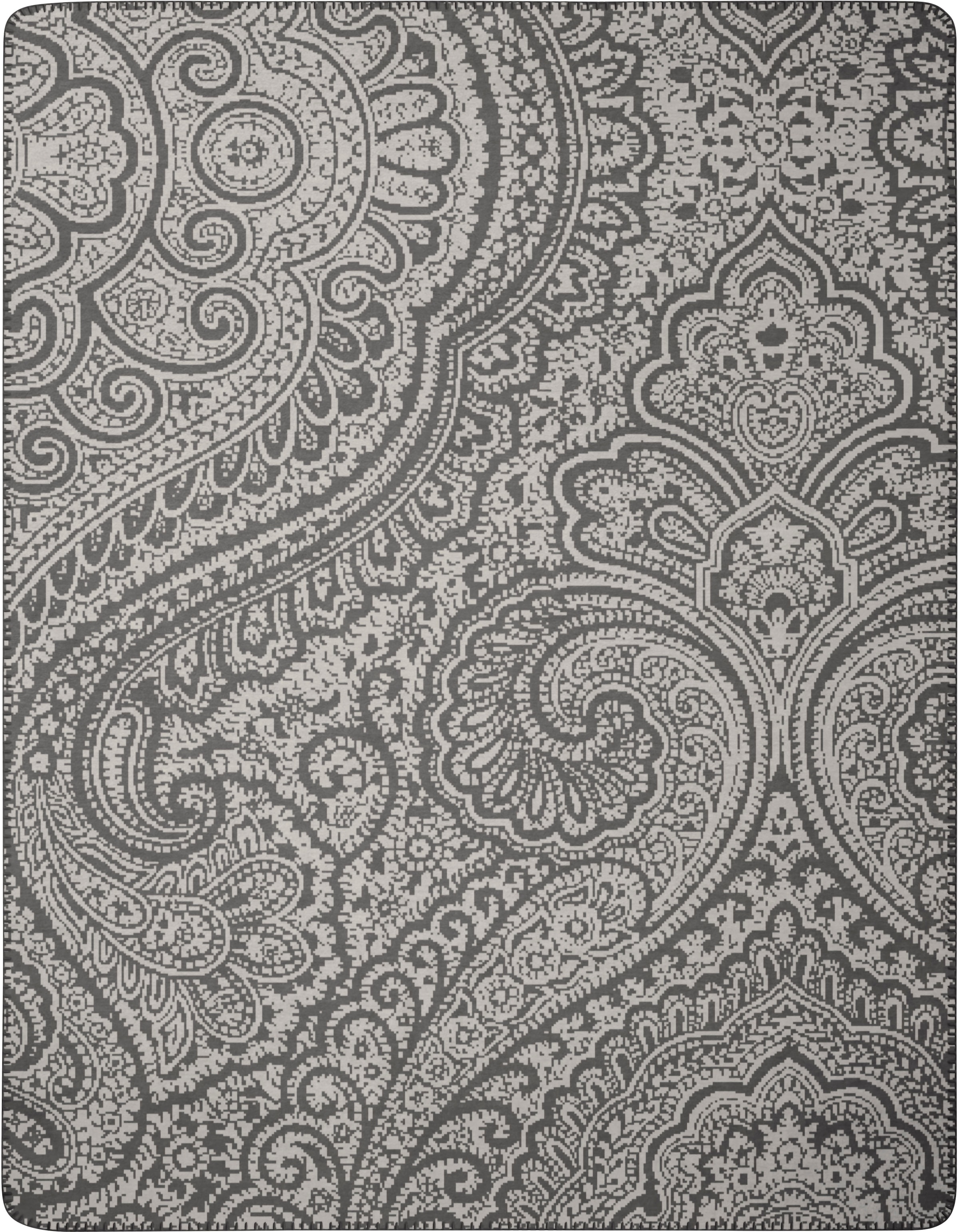 Biederlack Wohndecke "Swinging Paisley", mit zeitlosem Paisleymuster, Kuscheldecke