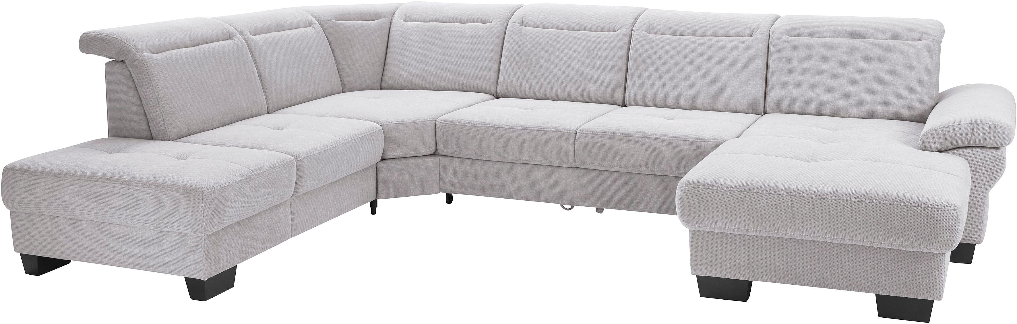 Thumbnail - PLACES OF STYLE Wohnlandschaft "Cornwall U-Form" inkl. Sitztiefenverstellung, wahlweise mit Bettfunktion