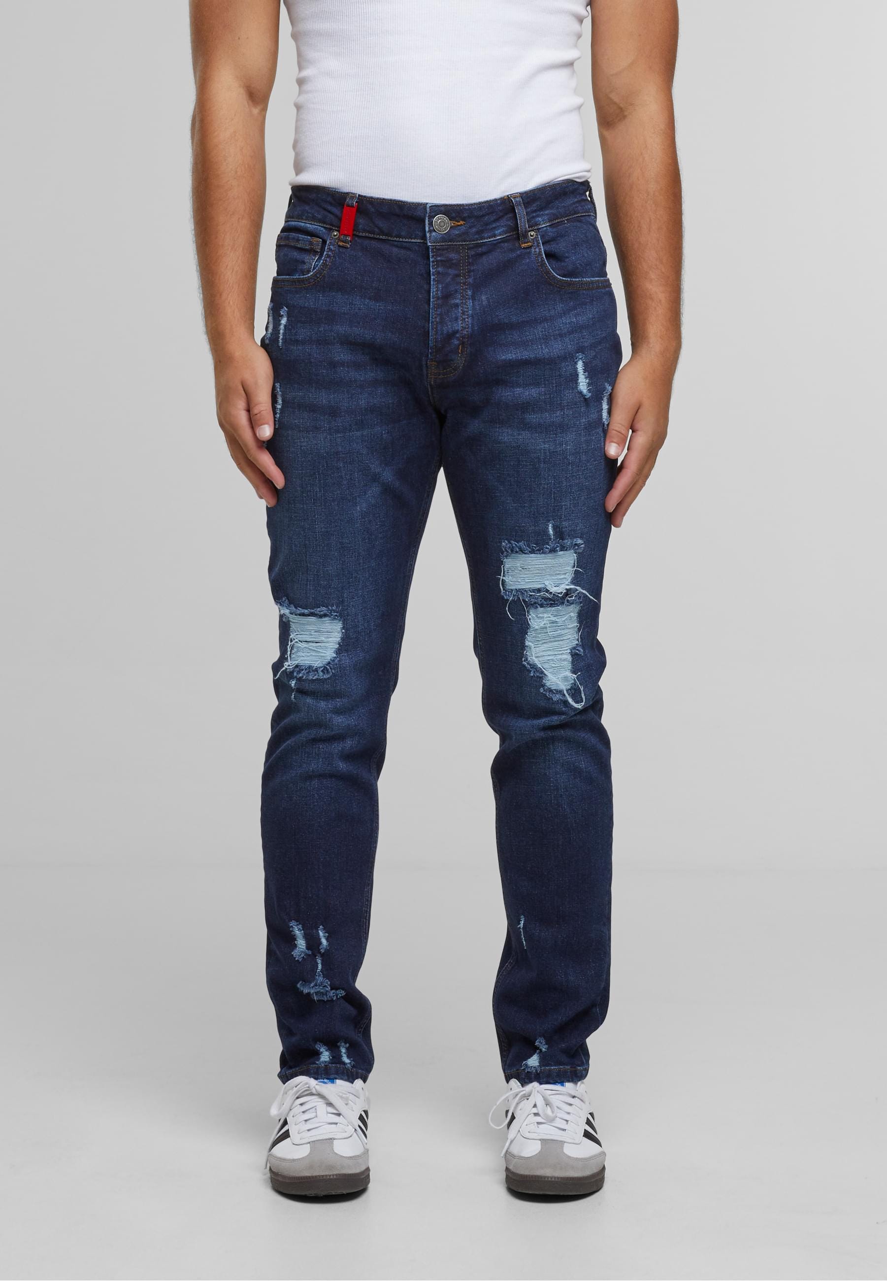 2Y Studios Bequeme Jeans »2Y Studios 2Y MIGUEL RIPPED SLIM FIT JEANS«