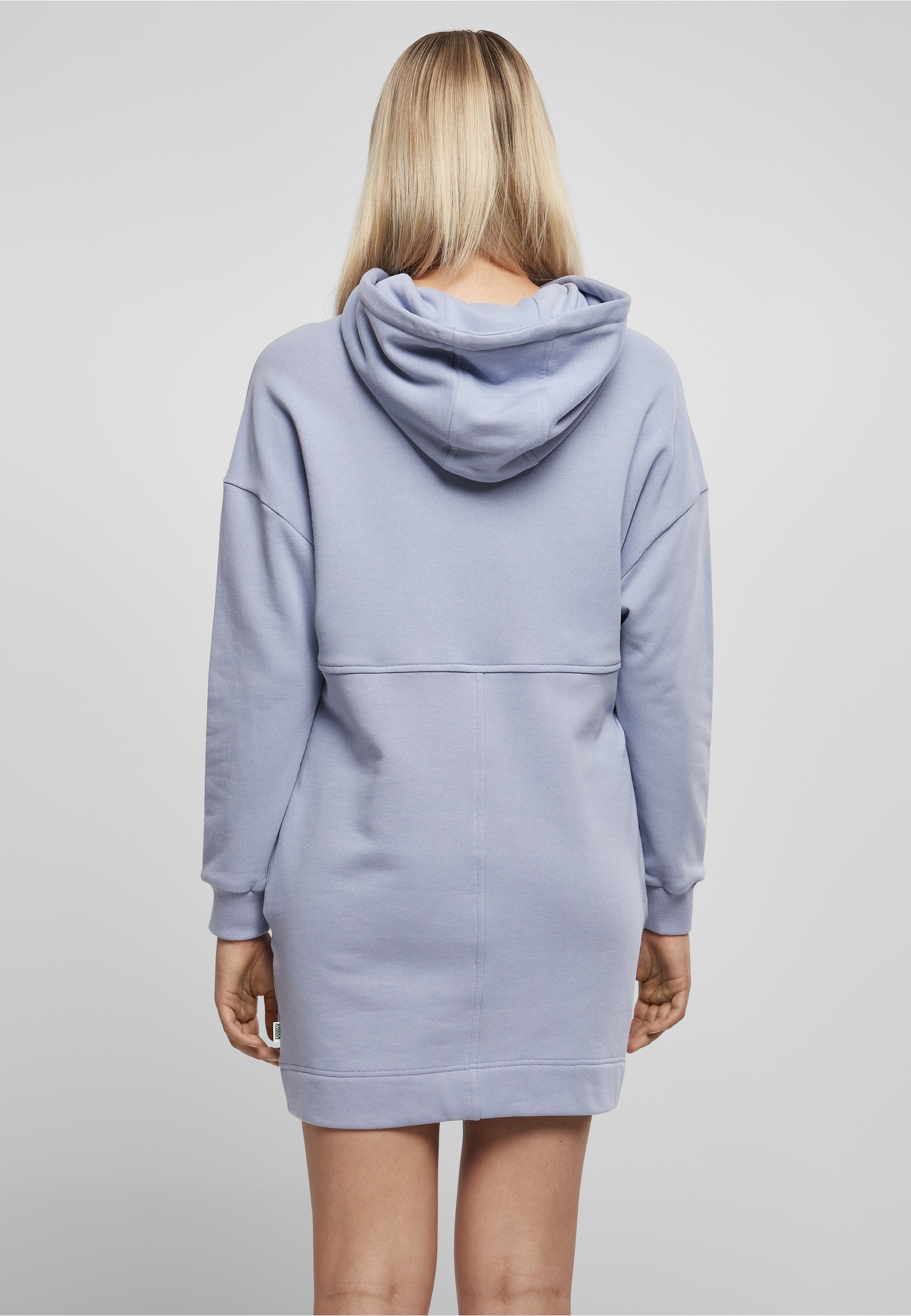 URBAN CLASSICS A-Linien-Kleid »Urban Classics Damen Ladies Organic Oversized Terry Hoody Dress« 1 Stk. tlg.