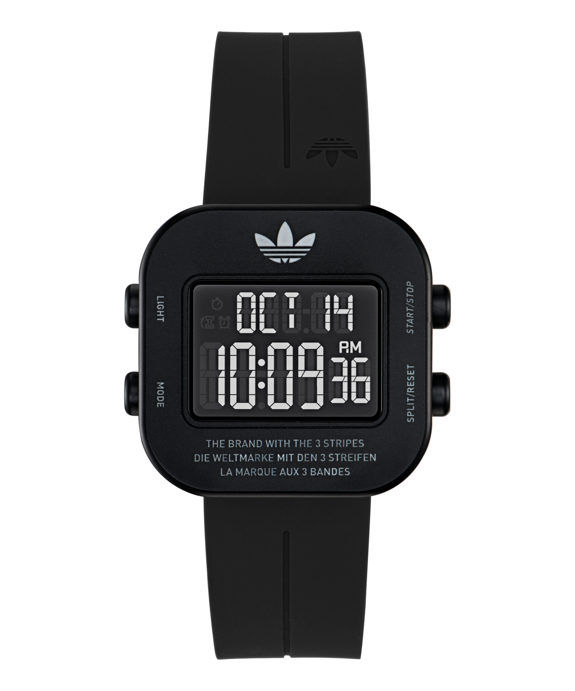 adidas Originals Digitaluhr »ADAPTIK ONE« Quarzuhr, Armbanduhr, Damenuhr, Herrenuhr, Silikonarmband