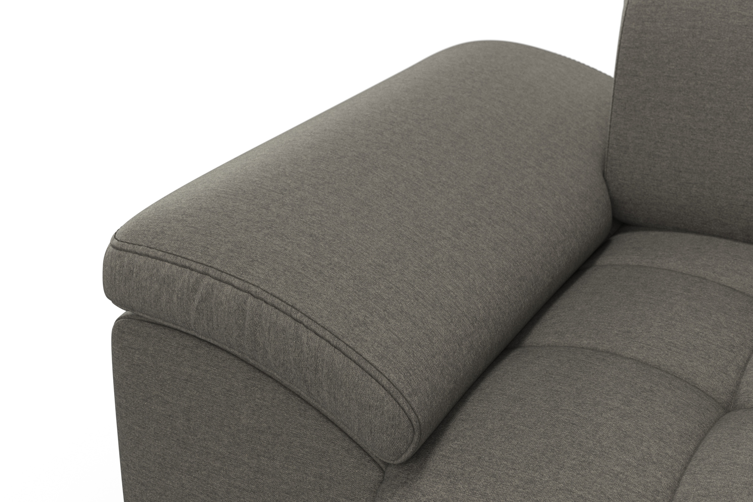 sit&more Ecksofa »Cool L-Form« wahlweise mit Kopfteilverstellung und Vorziehsitz, motorisch