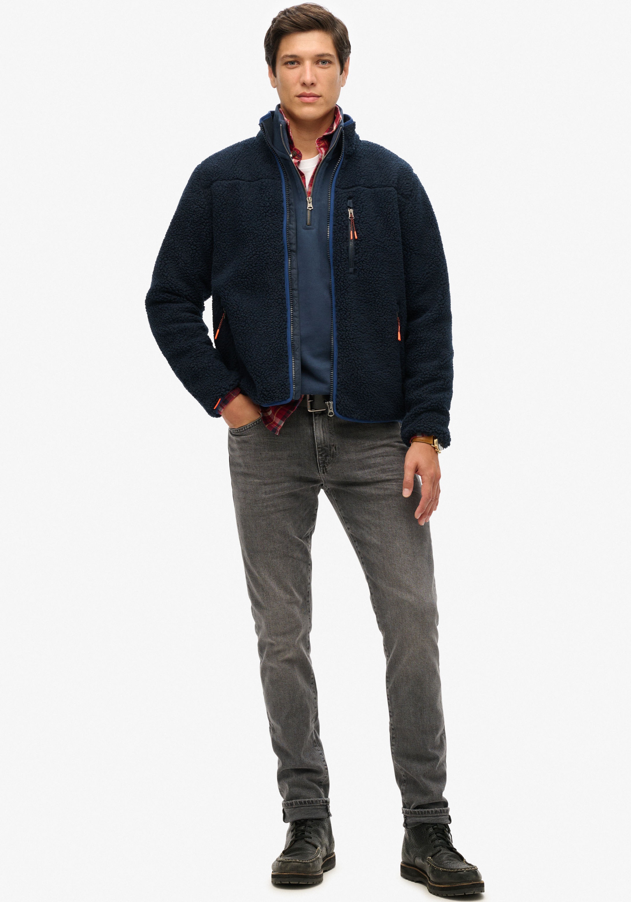 Thumbnail - Superdry "OUTDOOR FULL ZIP FLEECE" ohne Kapuze