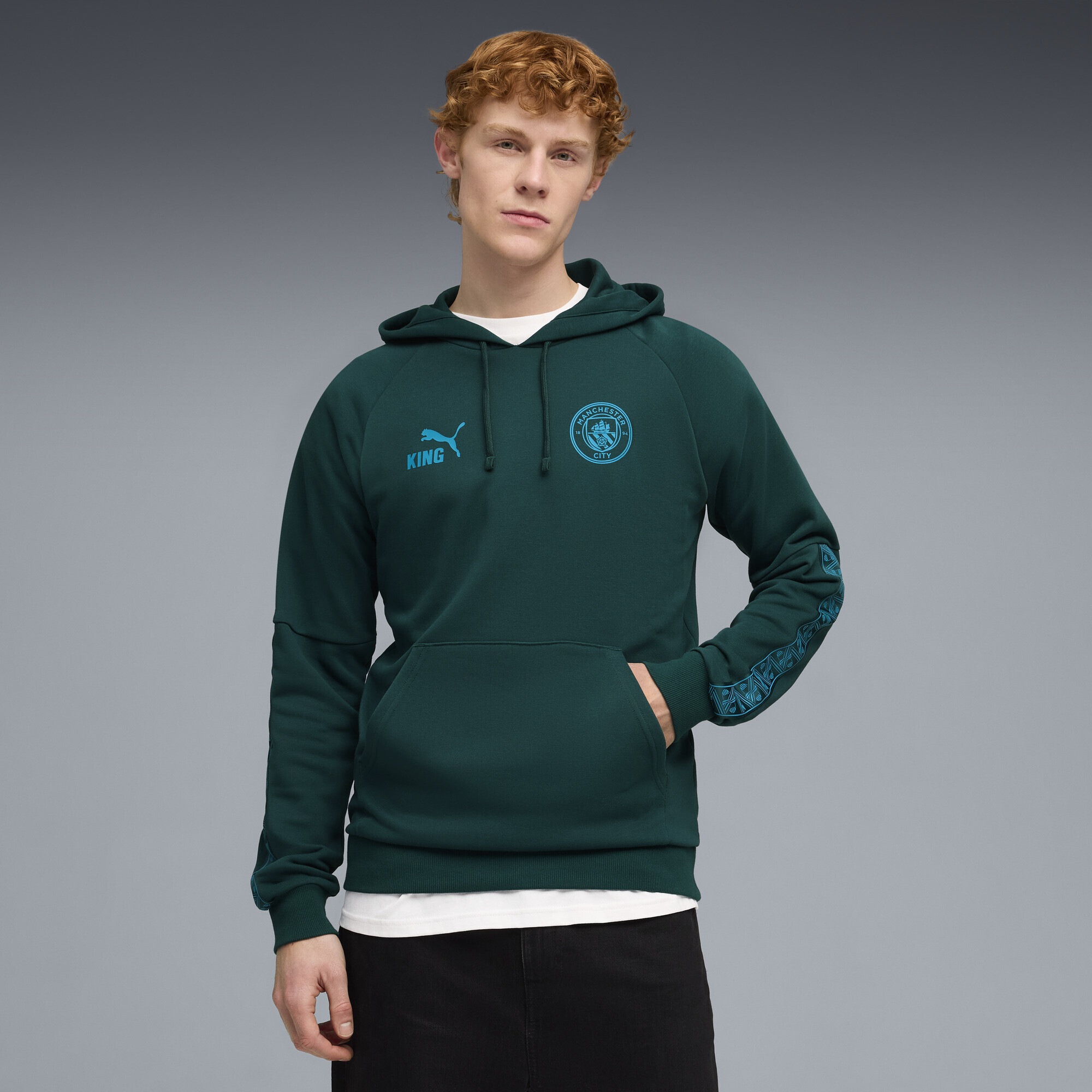 PUMA Hoodie »Manchester City KING Hoodie Herren«
