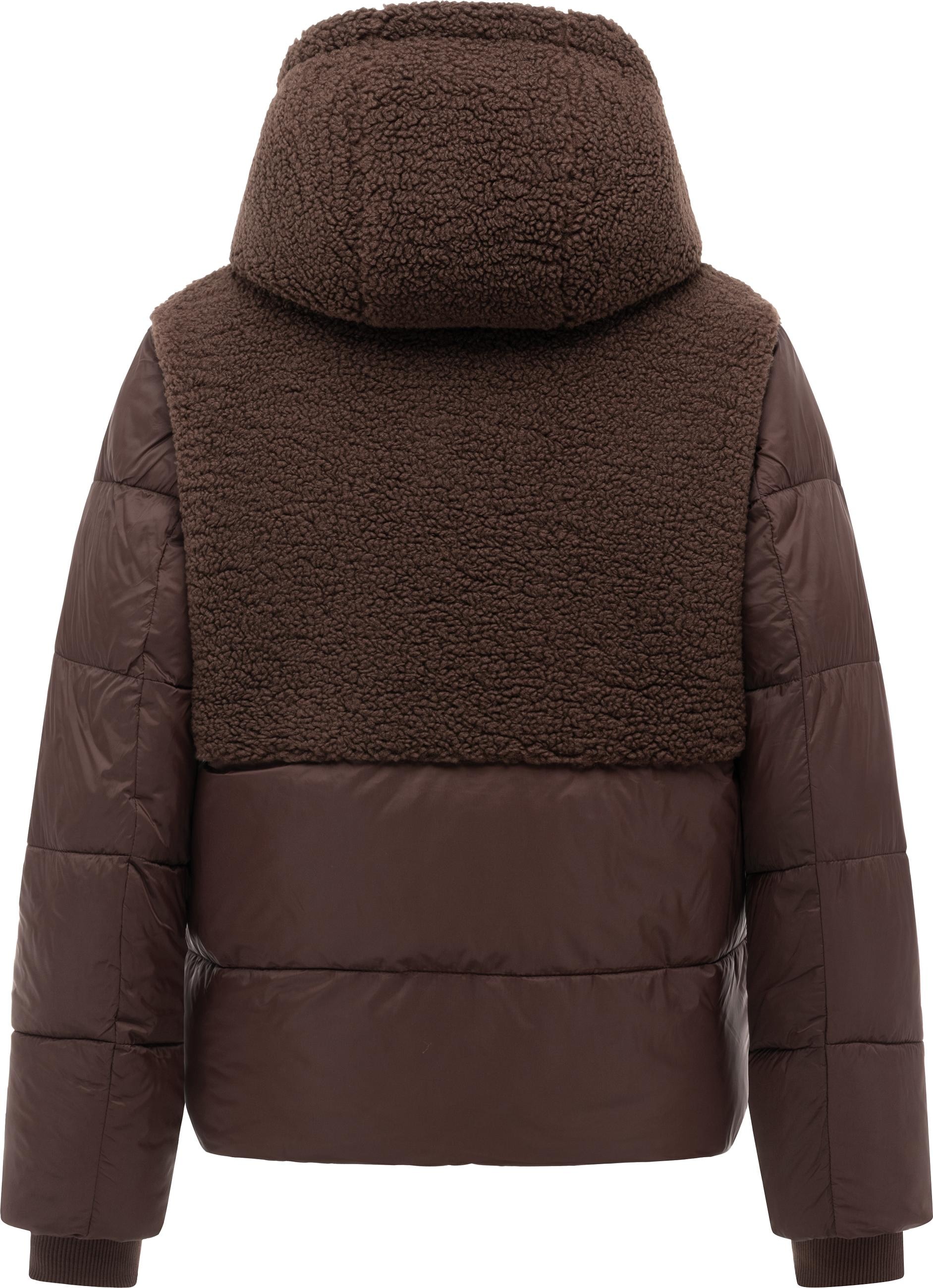 Ragwear Winterjacke »Patuff Y« mit Kapuze Winter Damen Steppjacke im Materialmix