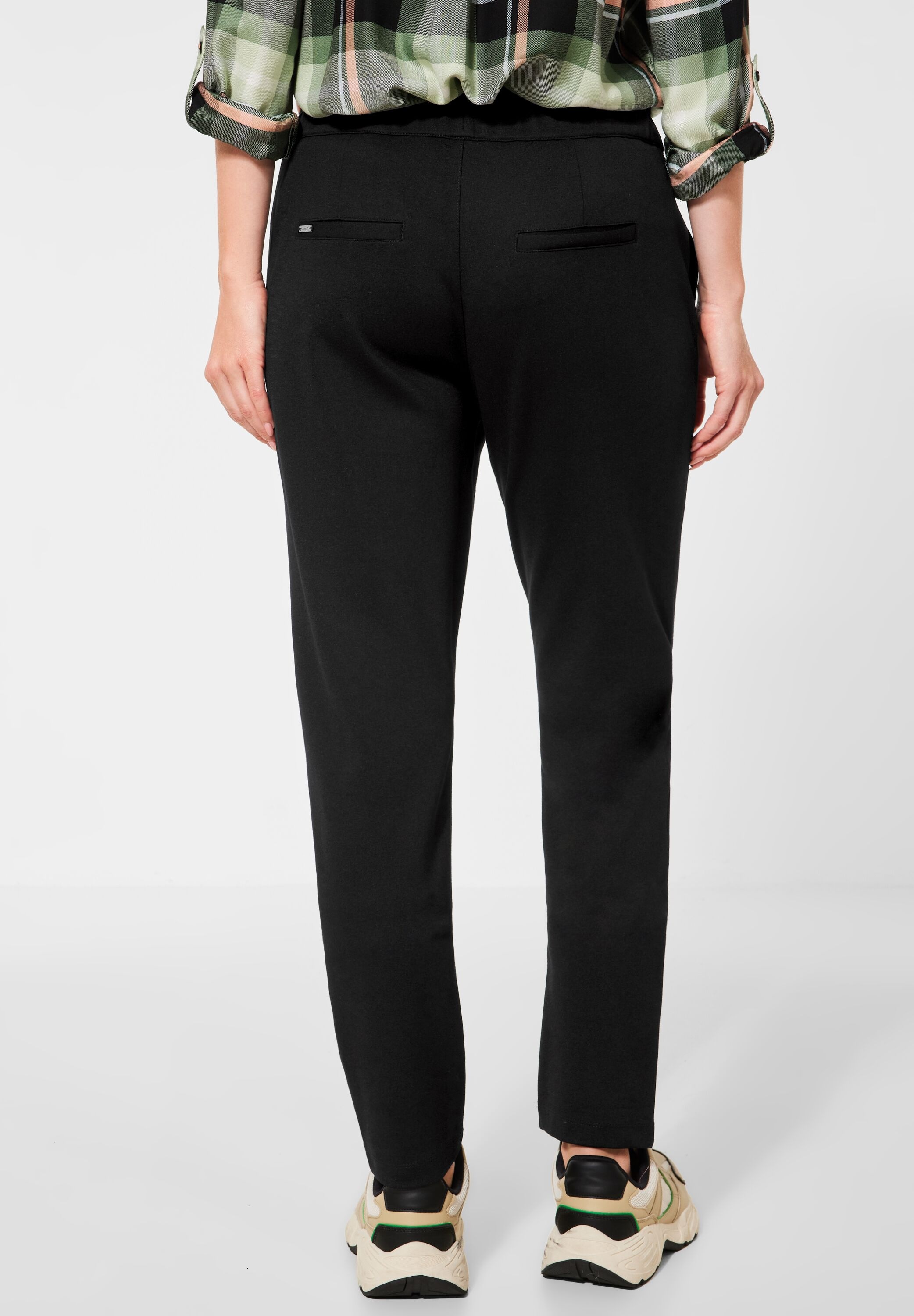 STREET ONE Dehnbund-Hose in Unifarbe BH7282