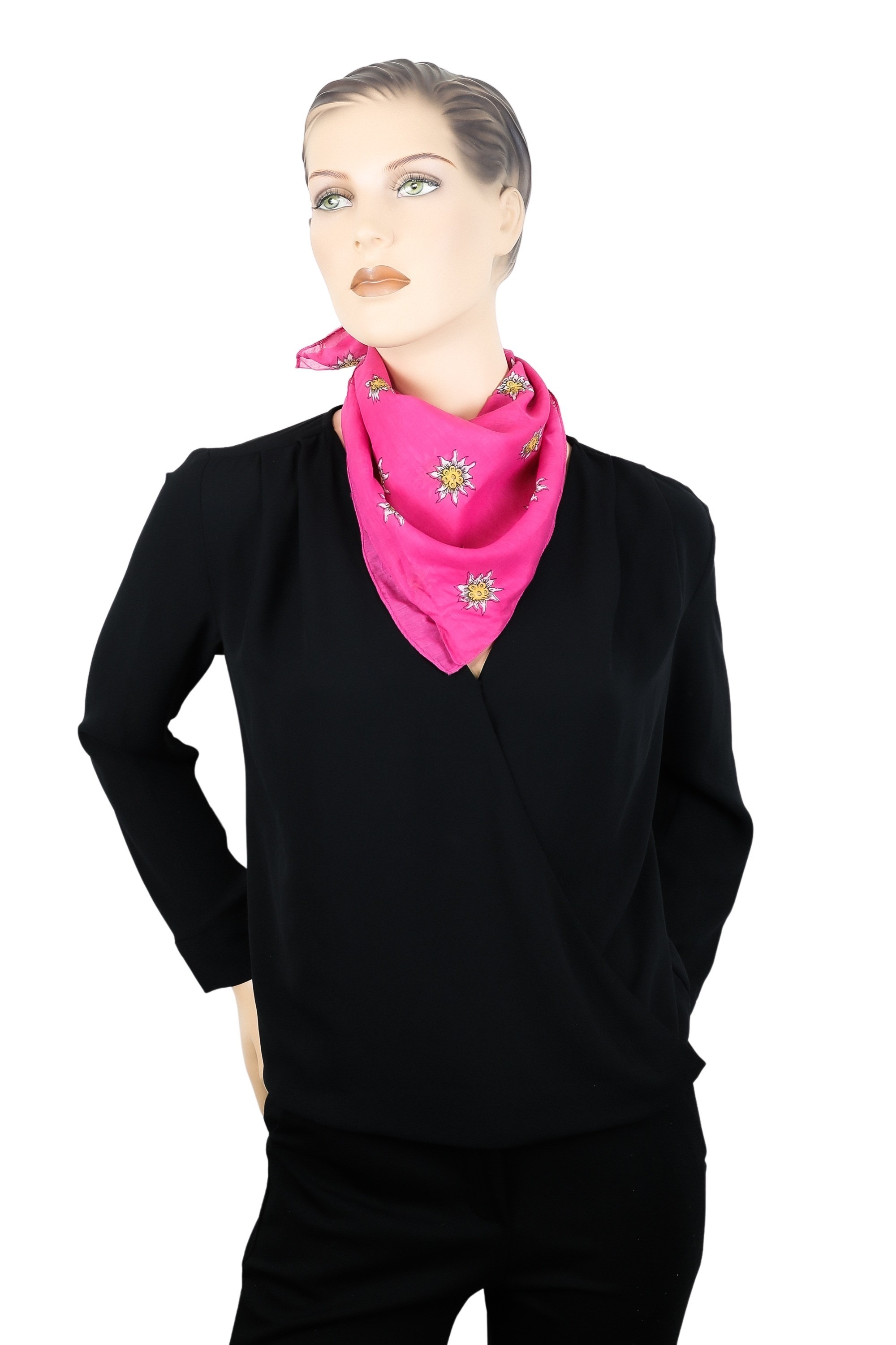 Allgäu Rebell Nickituch "Edelweiß" 1 Stk. tlg. Halstuch Oktoberfest günstig online kaufen