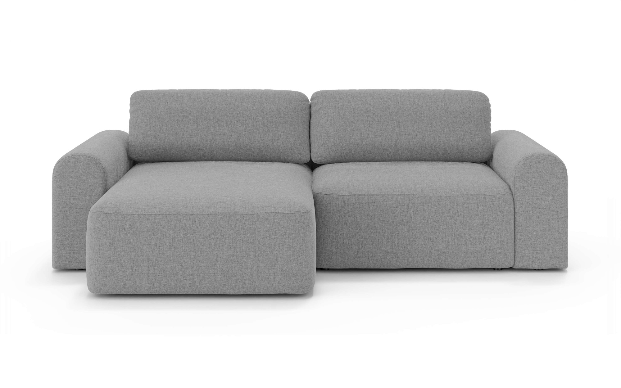 OTTO home Ecksofa »LEOO universell Schlafsofa mit Bettkasten, Maße B/T/H: 272/152/84,5 cm«, L-Form mit Recamiere rechts oder links montierbar, hoher Sitzkomfort