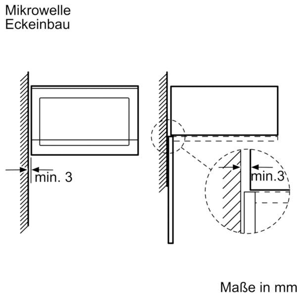 SIEMENS Einbau-Mikrowelle »BE555LMS0«, Mikrowelle, BAUR bestellen W | 900 online