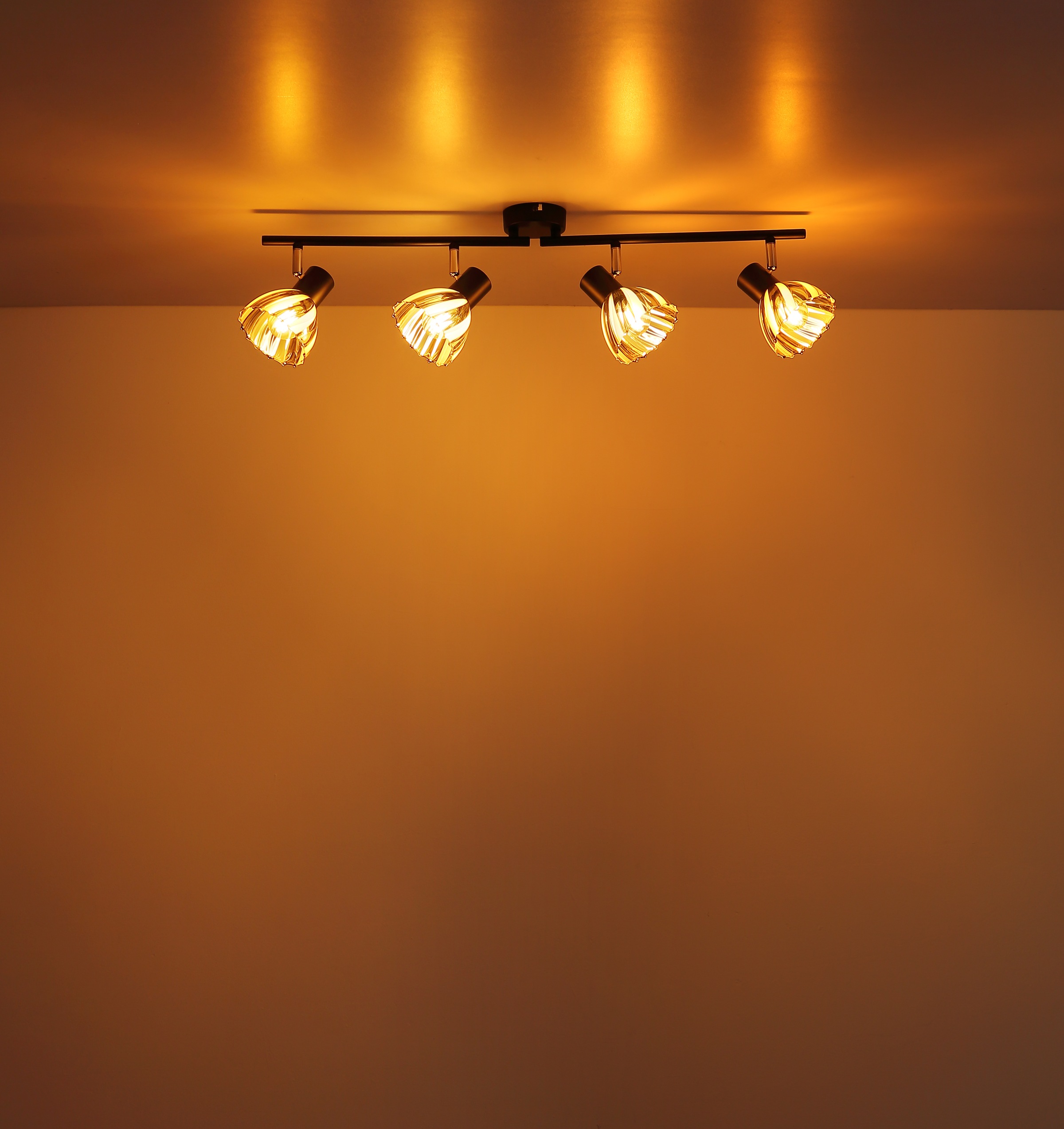 GLOBO LIGHTING Deckenstrahler »ZACHERY« E14 1 Stk. Spot Deckenspot Flur Schlafzimmer Wohnzimmer