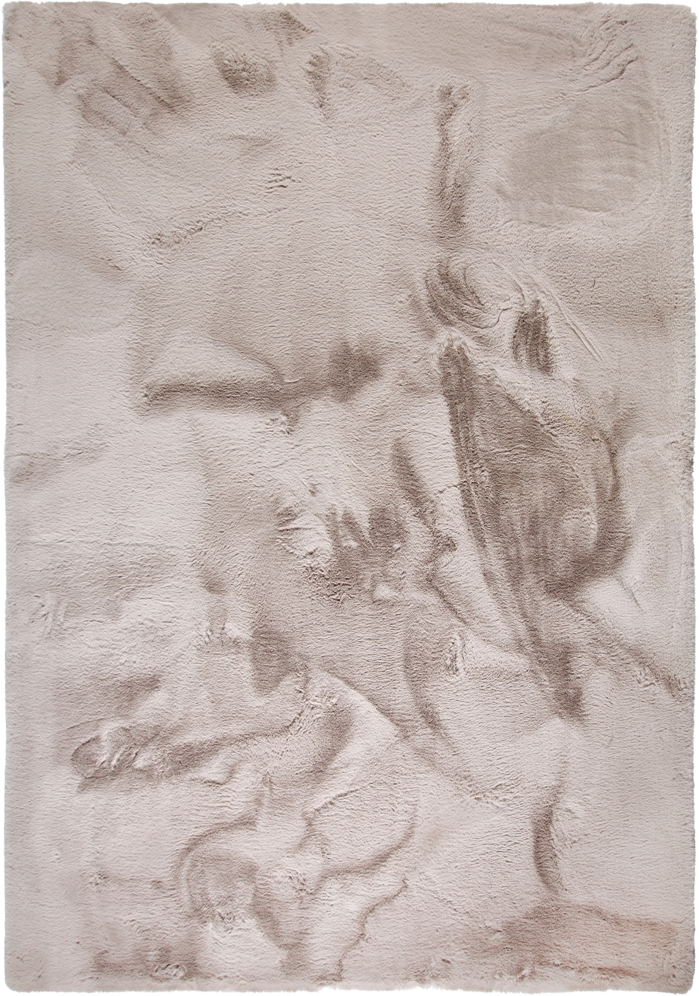 Dekowe Fellteppich "Roger Deluxe" rechteckig 33 mm Höhe Kunstfell, Kaninche günstig online kaufen