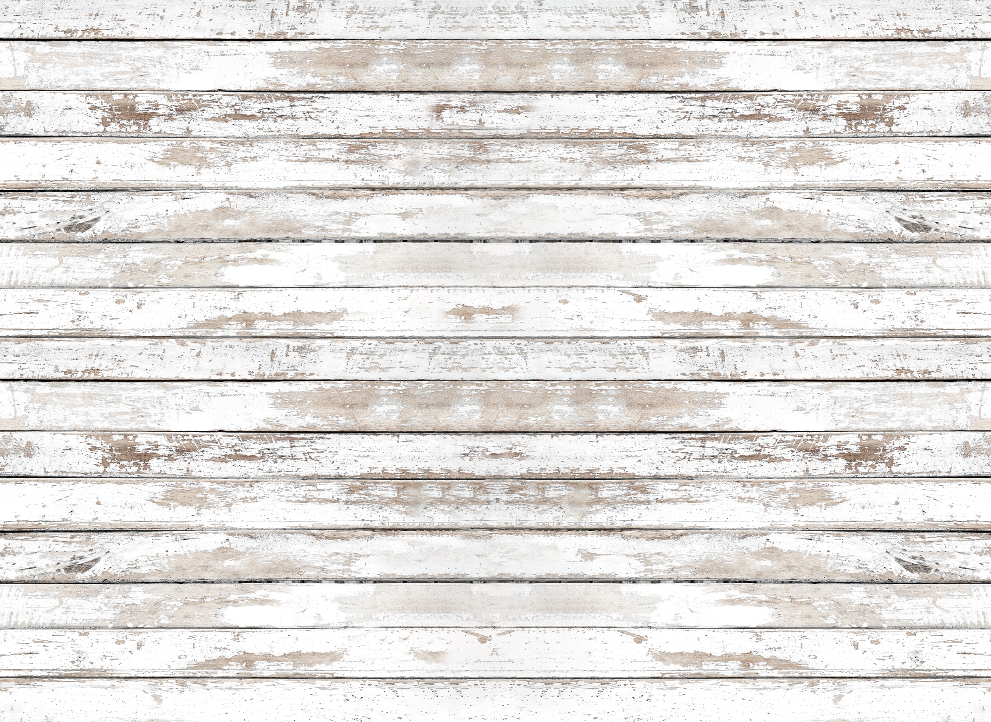 A.S. Création Vliestapete »Holzoptik Tapete Vintage Weiß Beige  Shabby Chic« matt strukturiert