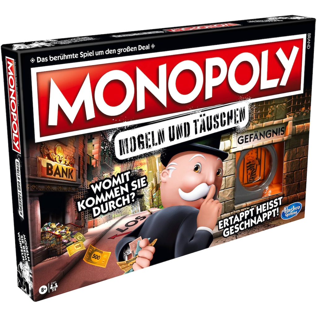 Hasbro Spiel »Monopoly Mogeln und Täuschen«, Made in Germany