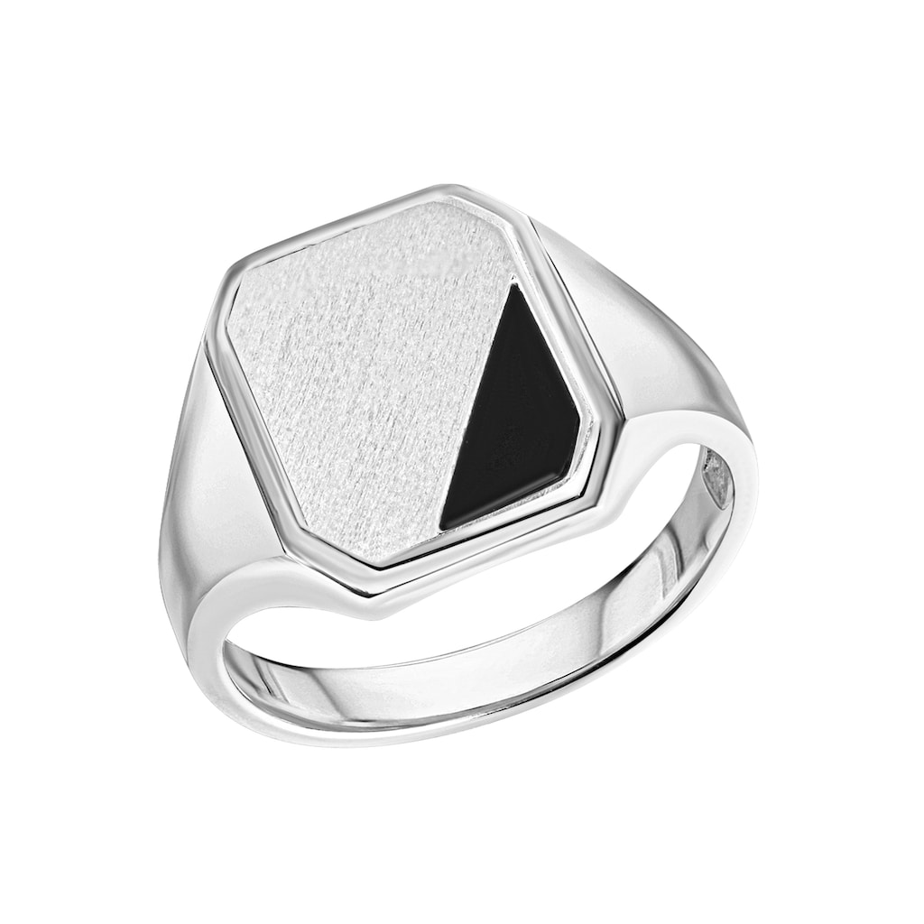 Firetti Fingerring »Schmuck Geschenk Silber 925 Herrenring Silberring Siegelring«