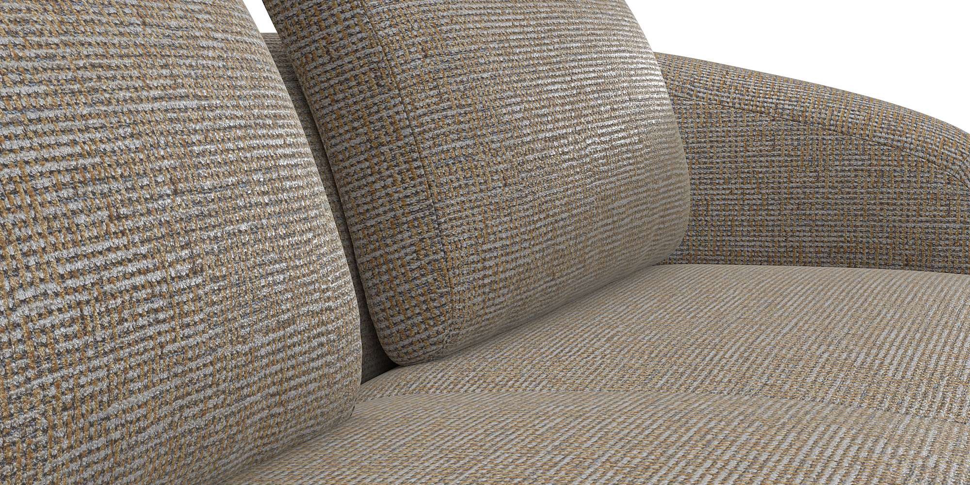 FLEXLUX Wohnlandschaft »Torino, rund, L-Form, Sofa-Ecke mit Recamiere, Longchair-Sofa«, Modernes, organisches Sofa-Design, Kaltschaum, Wellenunterfederung