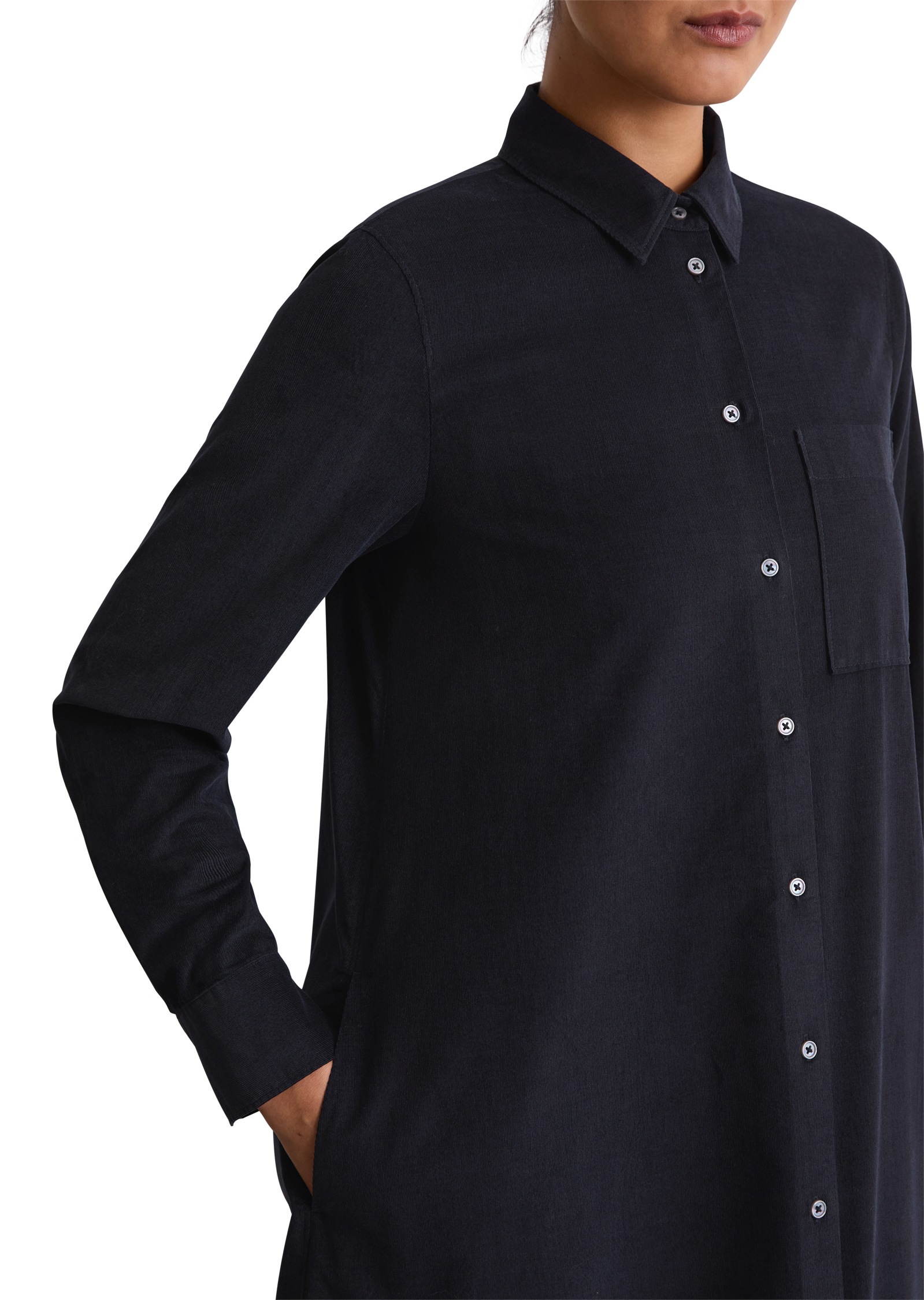 Marc O'Polo Hemdblusenkleid »aus Feincord«