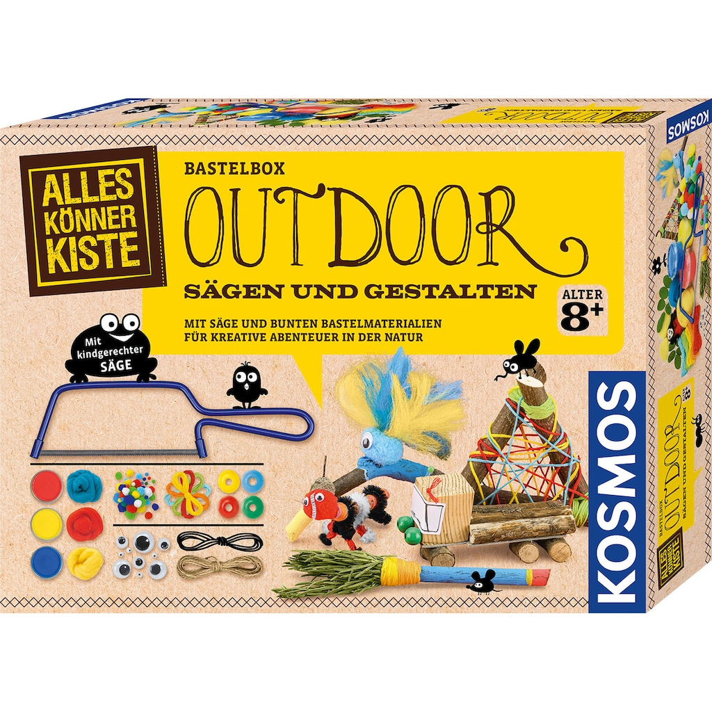 Kosmos Kreativset »Outdoor Sägen und Gestalten«, Made in Germany