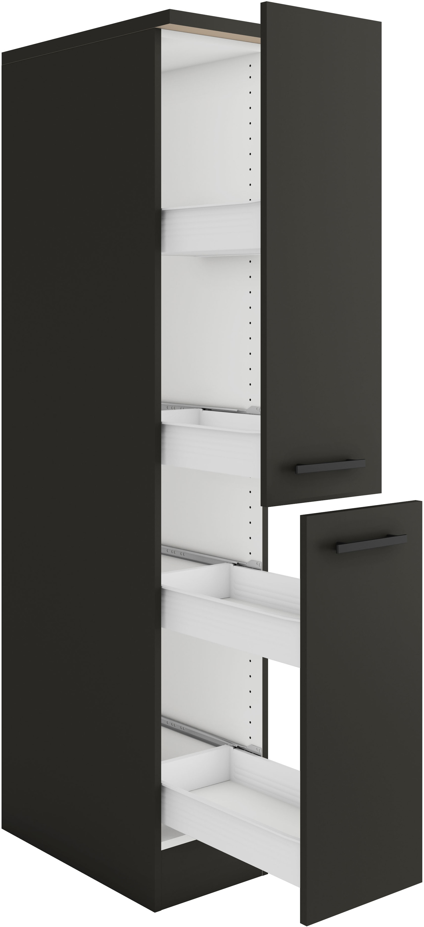 OPTIFIT Apothekerschrank »Palma«, Breite 30 cm, Höhe 174,4 cm, 2 Auszüge, 5 Ablagen