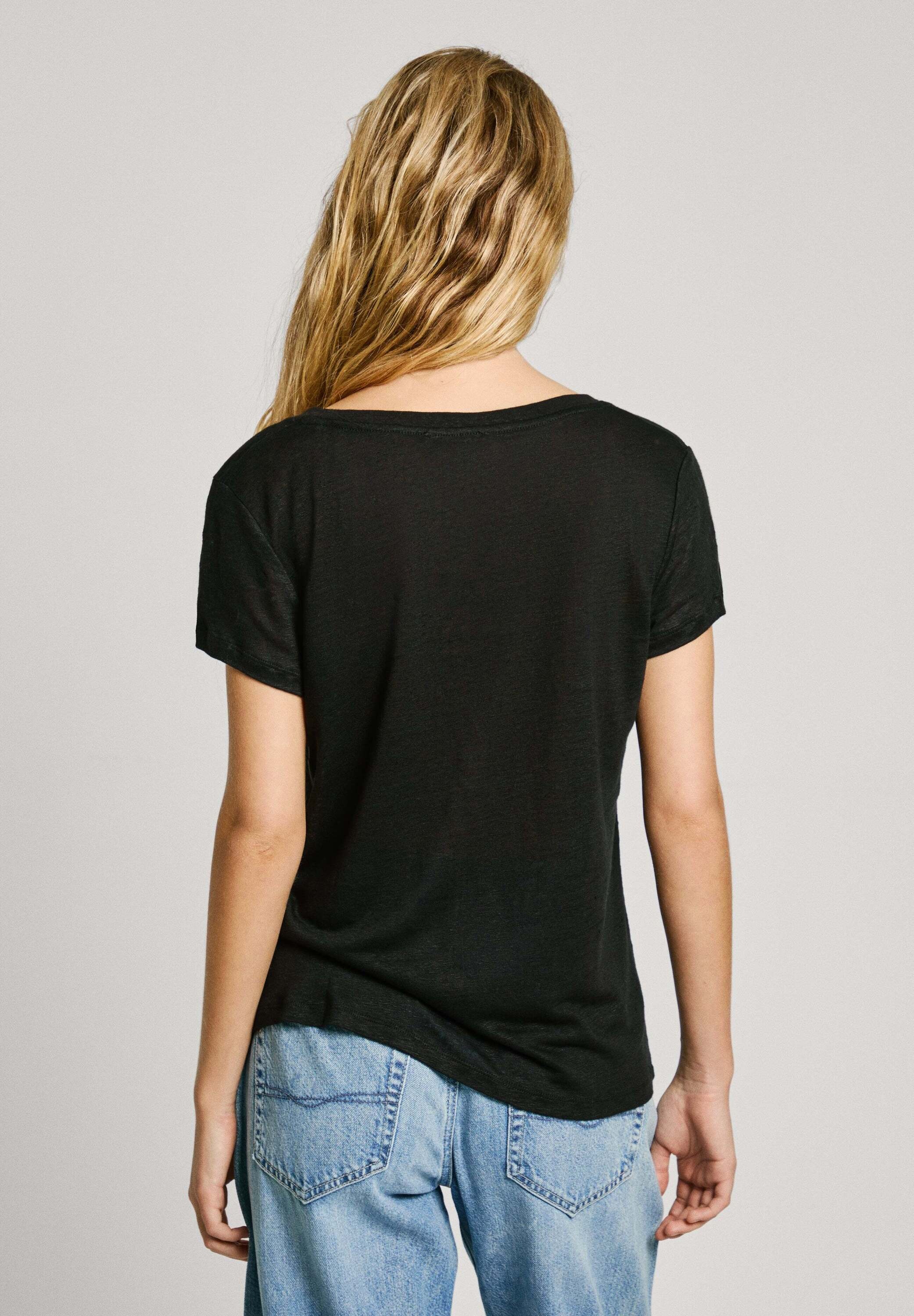 Pepe Jeans T-Shirt »basic t-shirt MEGAN V-NECK«