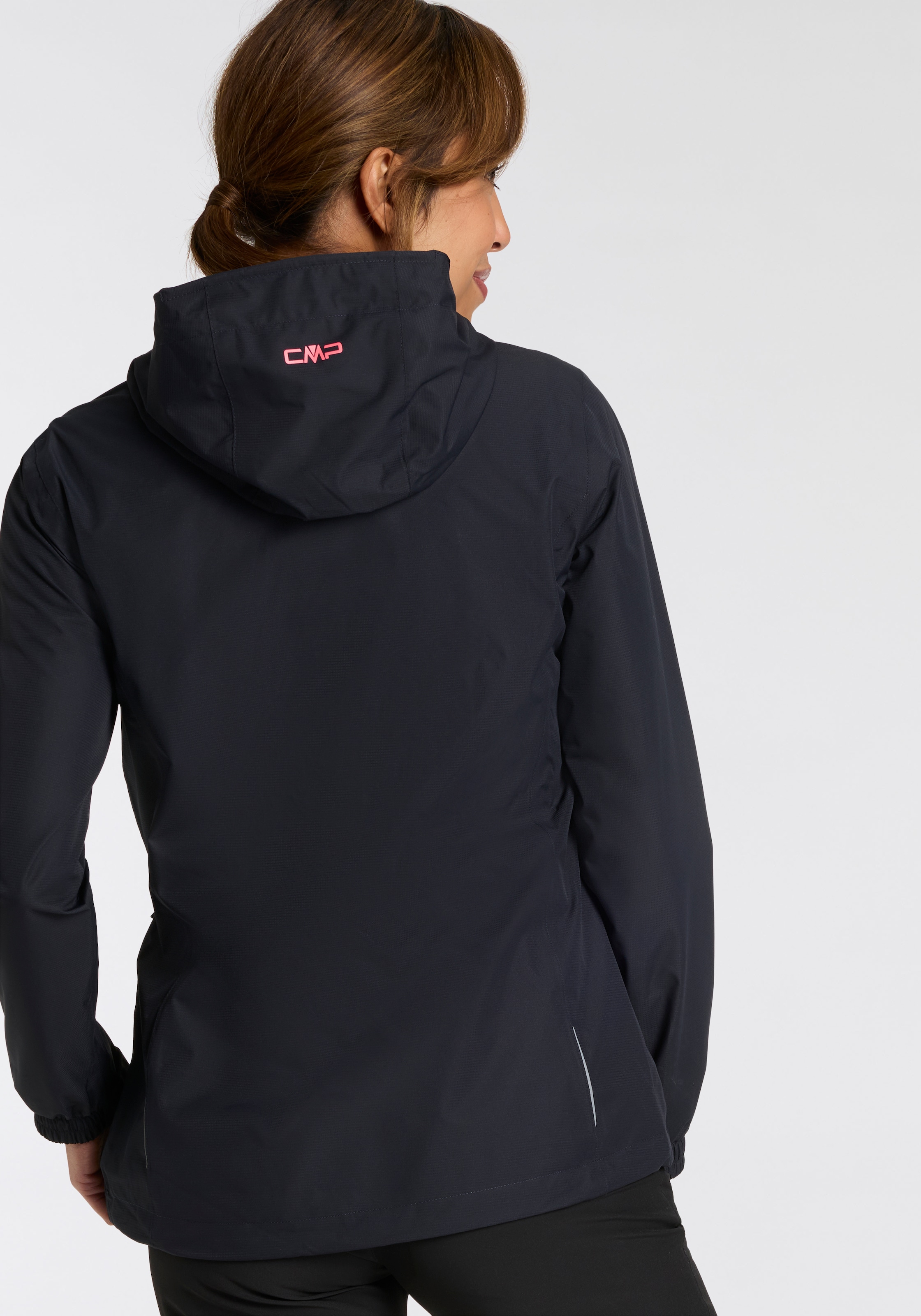 CMP Regenjacke, (1 St.), mit Kapuze, Atmungsaktiv & Winddicht & Wasserdicht
