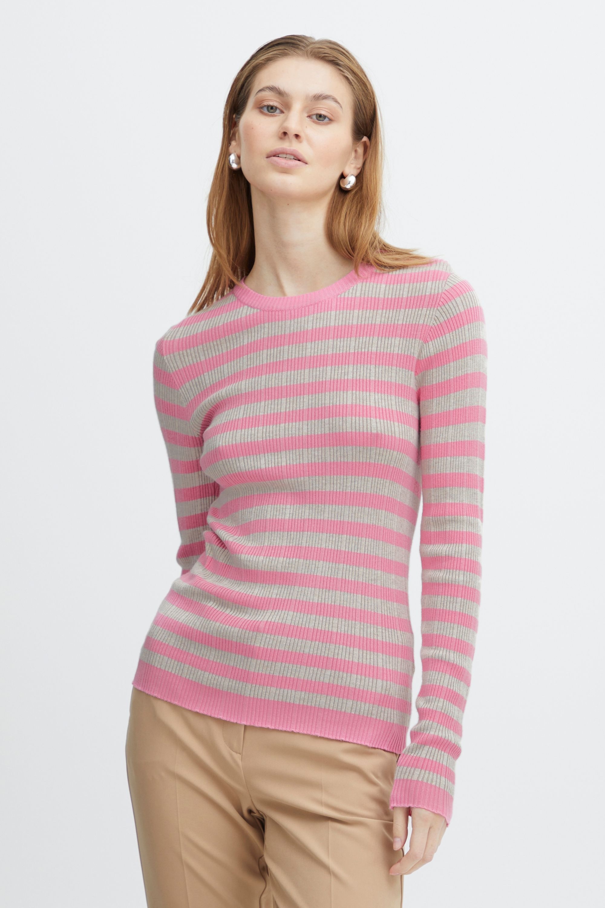 Ichi Strickfleece-Pullover »Strickpullover IHMafa«