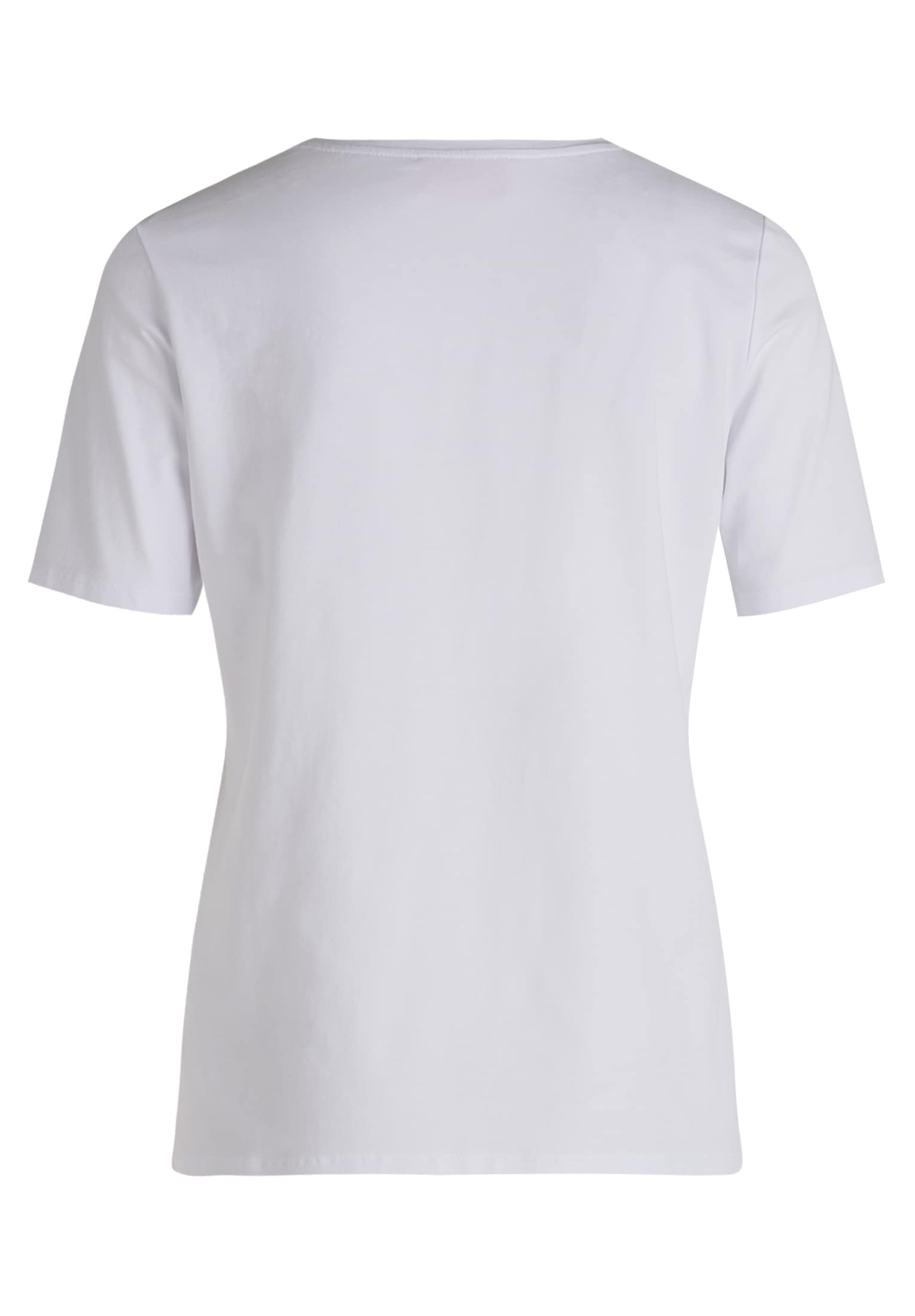 Betty Barclay Kurzarmshirt »Betty Barclay Damen Basic Shirt mit Aufdruck«, (1 tlg.), Glitzersteine