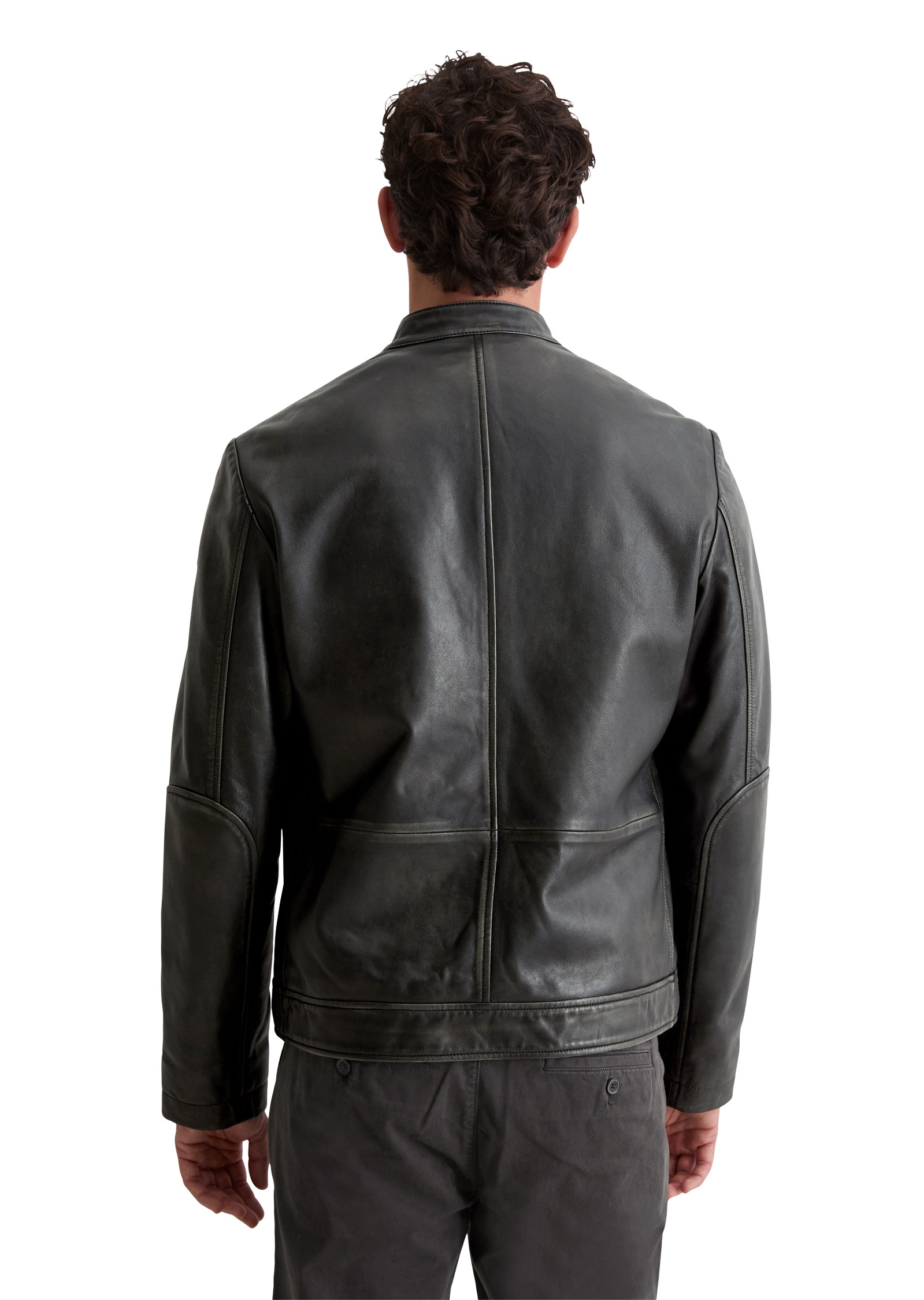 Marc OPolo Lederjacke "im Biker-Style regular fit aus edlem Lammleder" günstig online kaufen