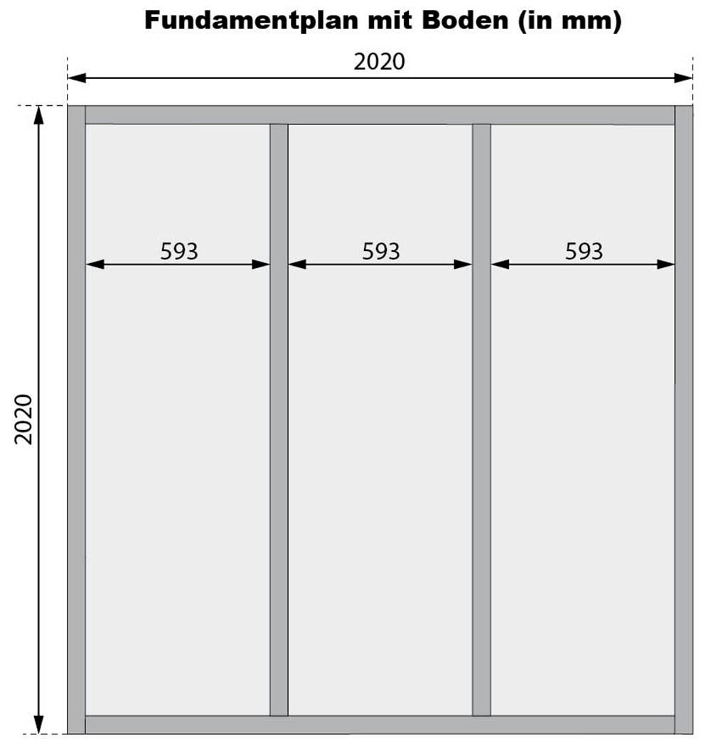 Karibu Gerätehaus »Argonium 2«