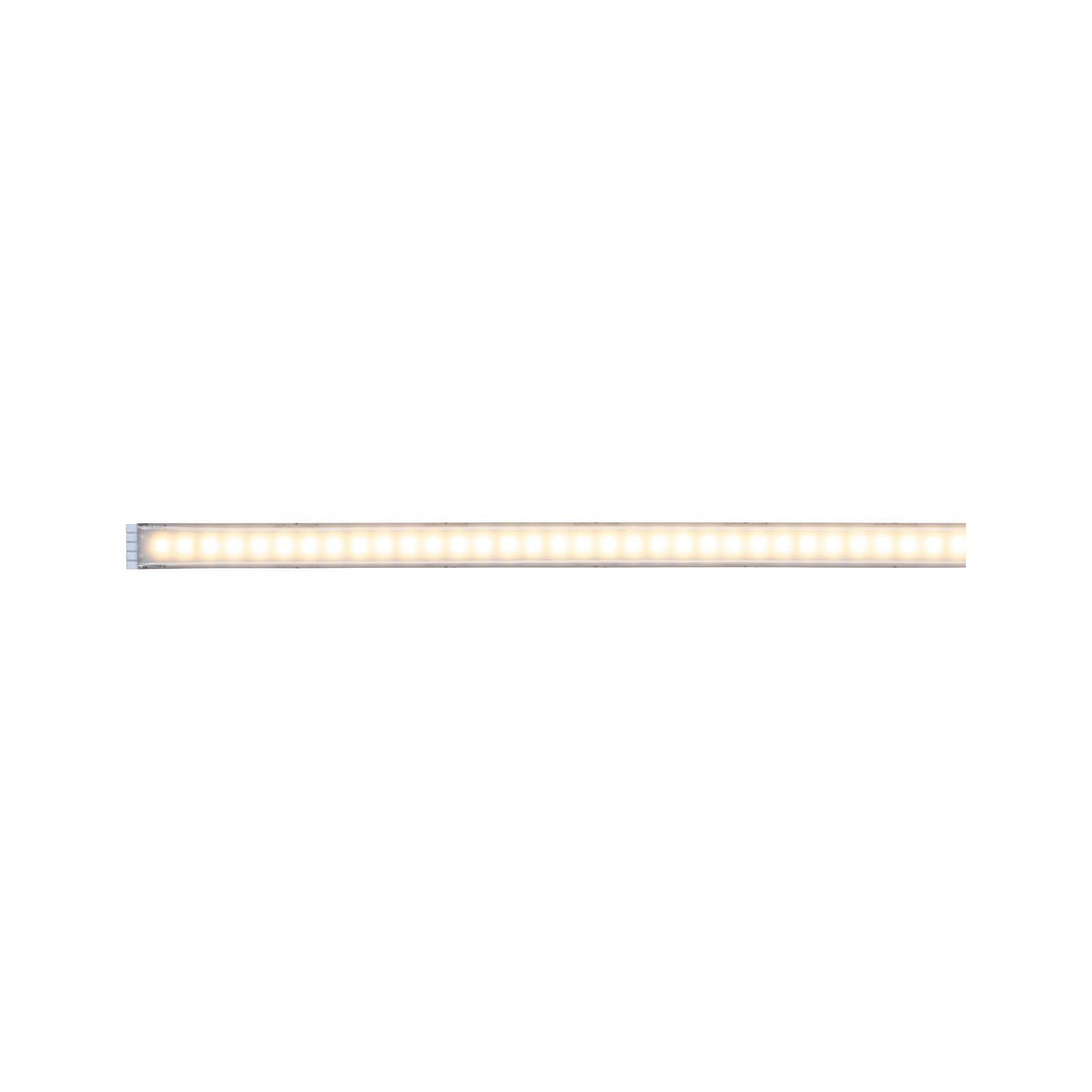 Paulmann LED-Streifen »MaxLED 1000 Stripe 1m IP44 Cover 2700K 12W 24V Silber Kunststoff« 1 Stk.-flammig