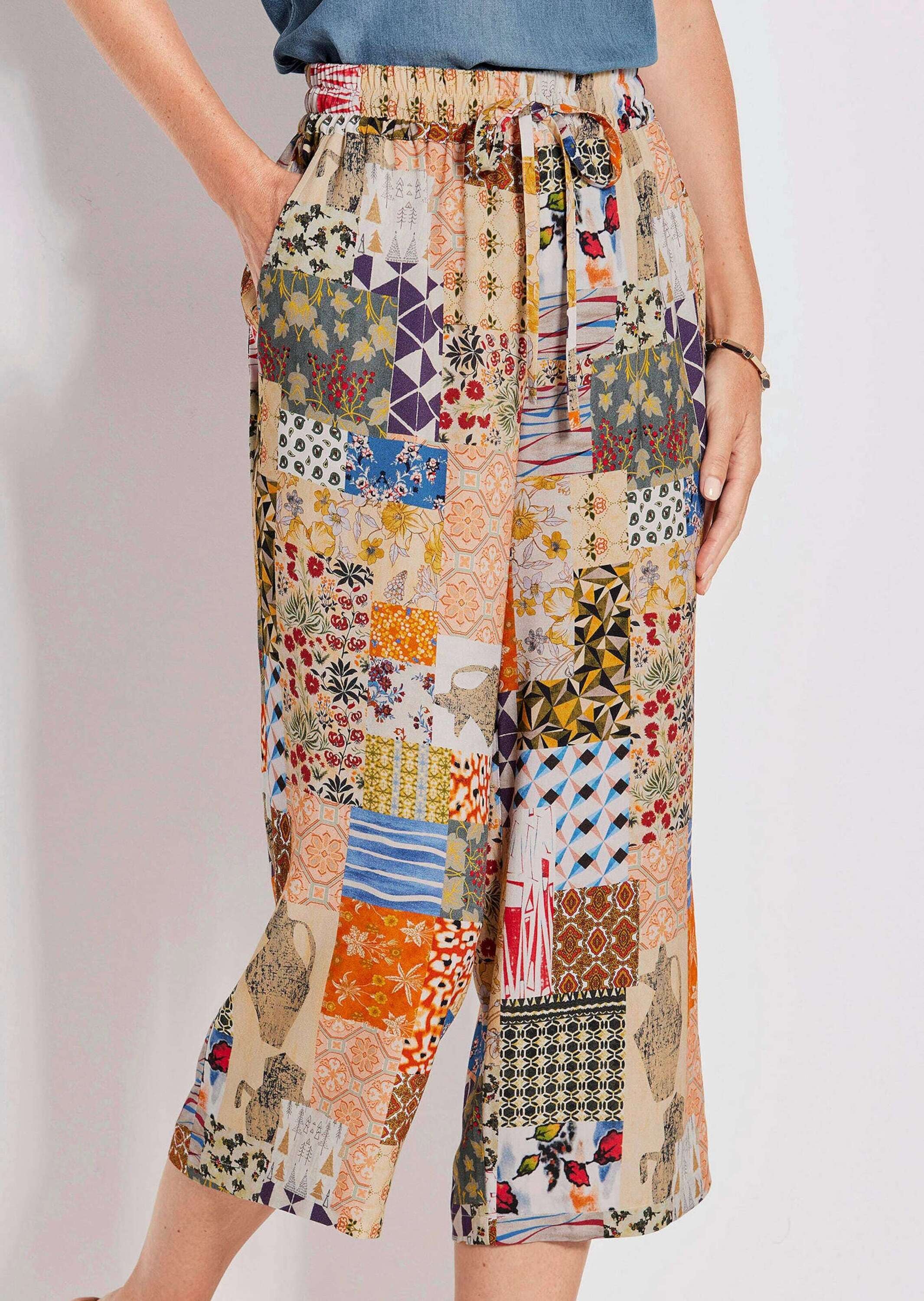 GOLDNER Schlupfhose »Kurzgröße Culotte VERA«