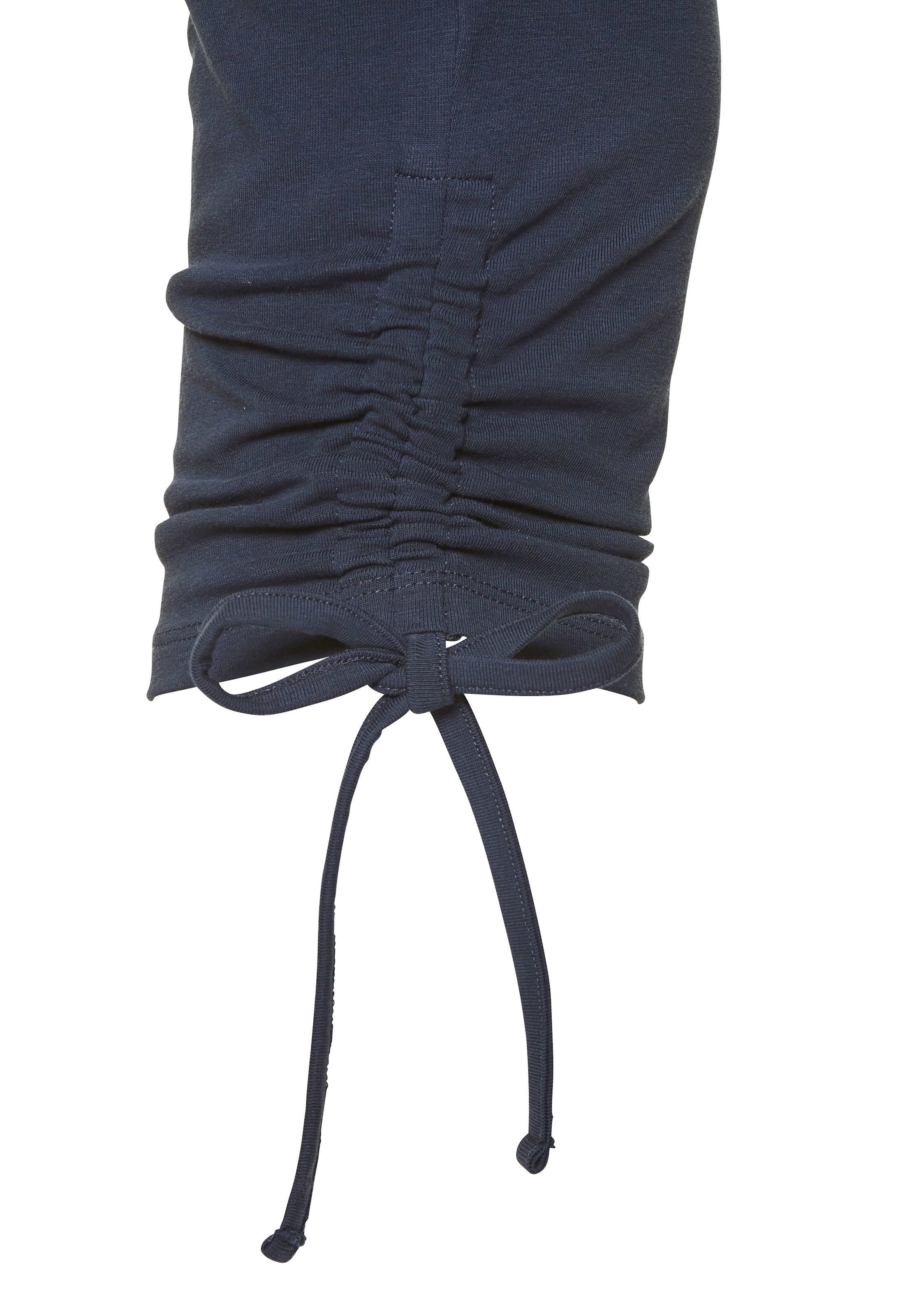 Beachtime Caprileggings, mit Raffung, 7/8-Länge, Basic, Stretch