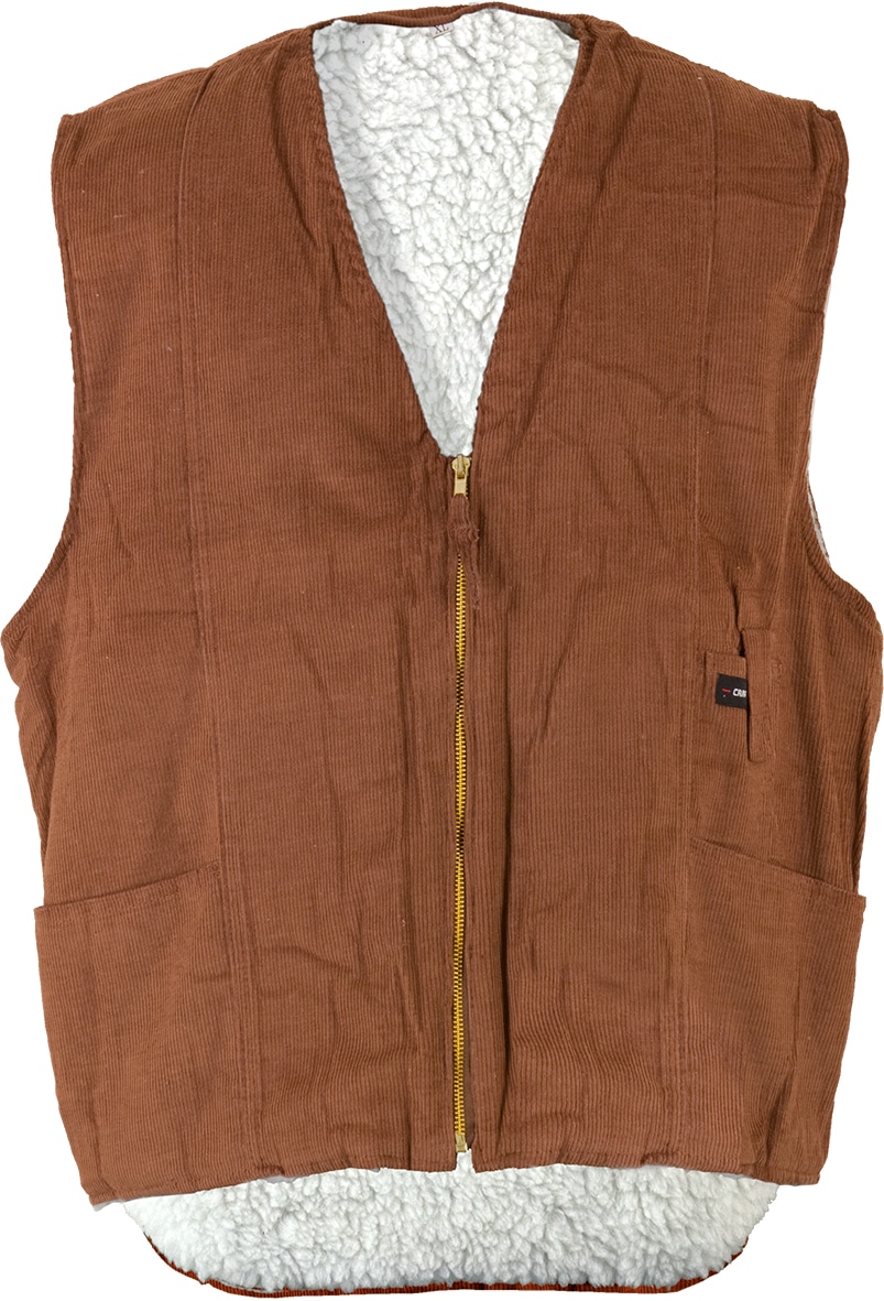 Craftland Fleeceweste "Cord"