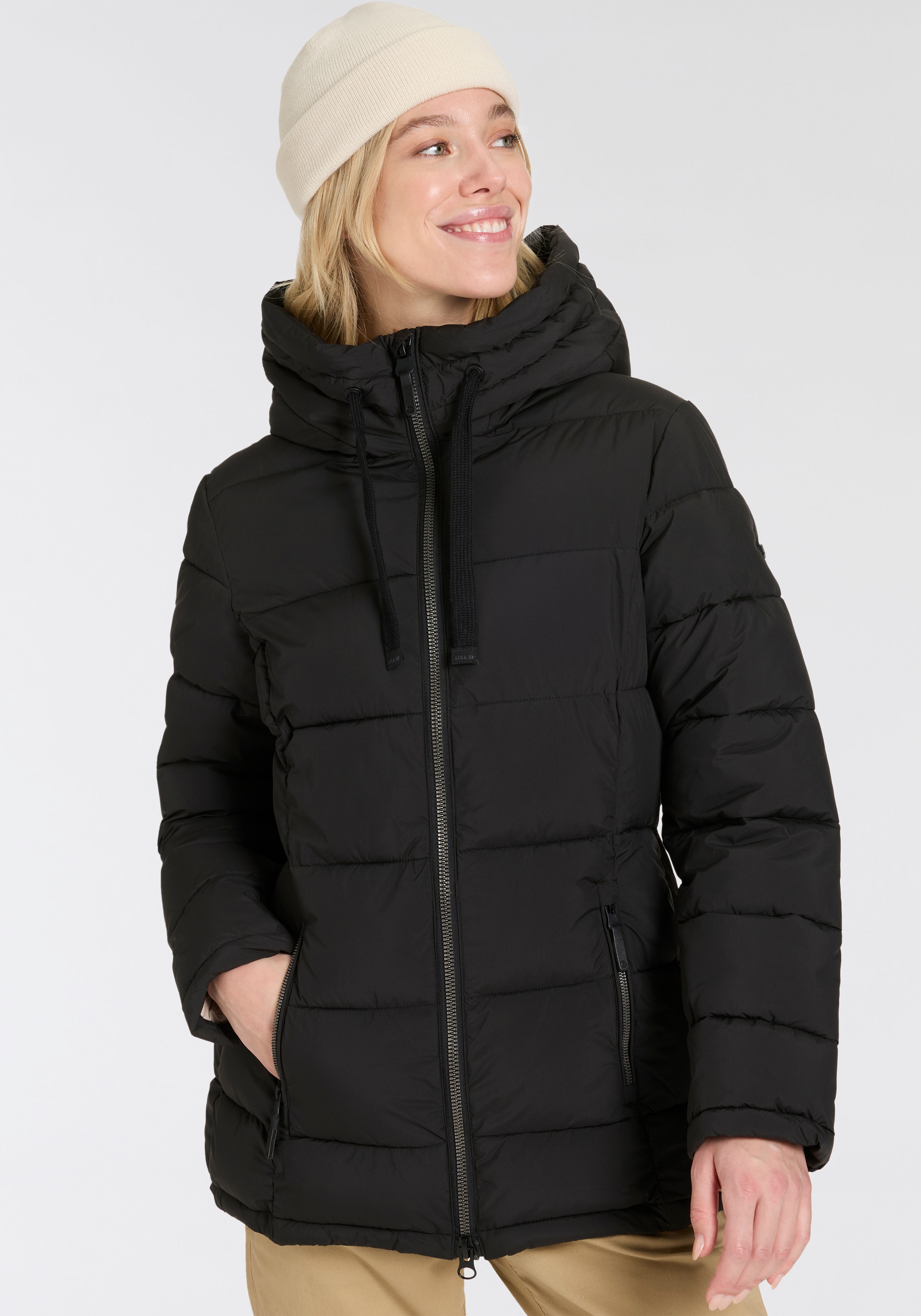 G.I.G.A. DX by killtec Steppjacke "GW 68 WMN QLTD JCKT" mit Kapuze mit Eingrifftaschen, wasserabweisend, windabweisend