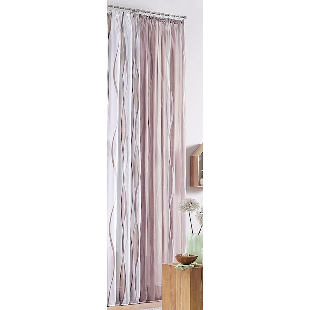 Gardine Voile, BAUR (2 transparent, Polyester »Dimona«, St.), my | home 2er-Set,