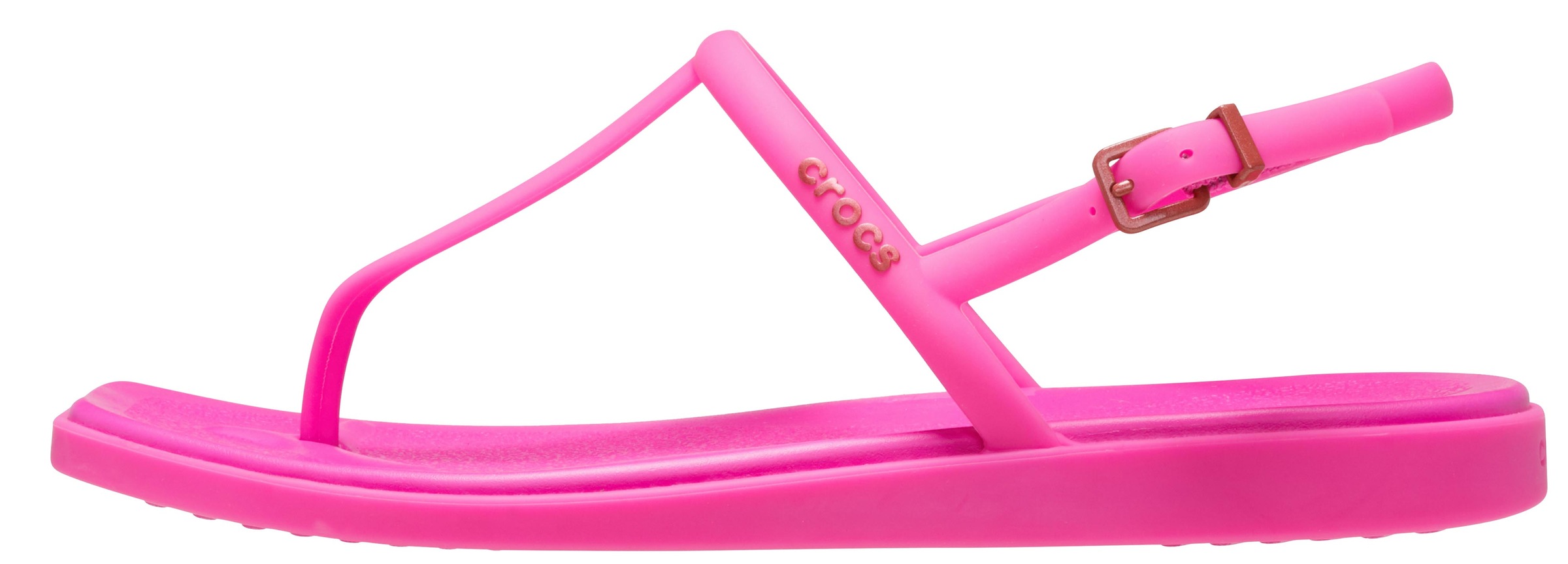 Crocs Sandale »Miami Thong Sandal«, Zehentrenner, Sandalette, Sommerschuh mit Zehensteg