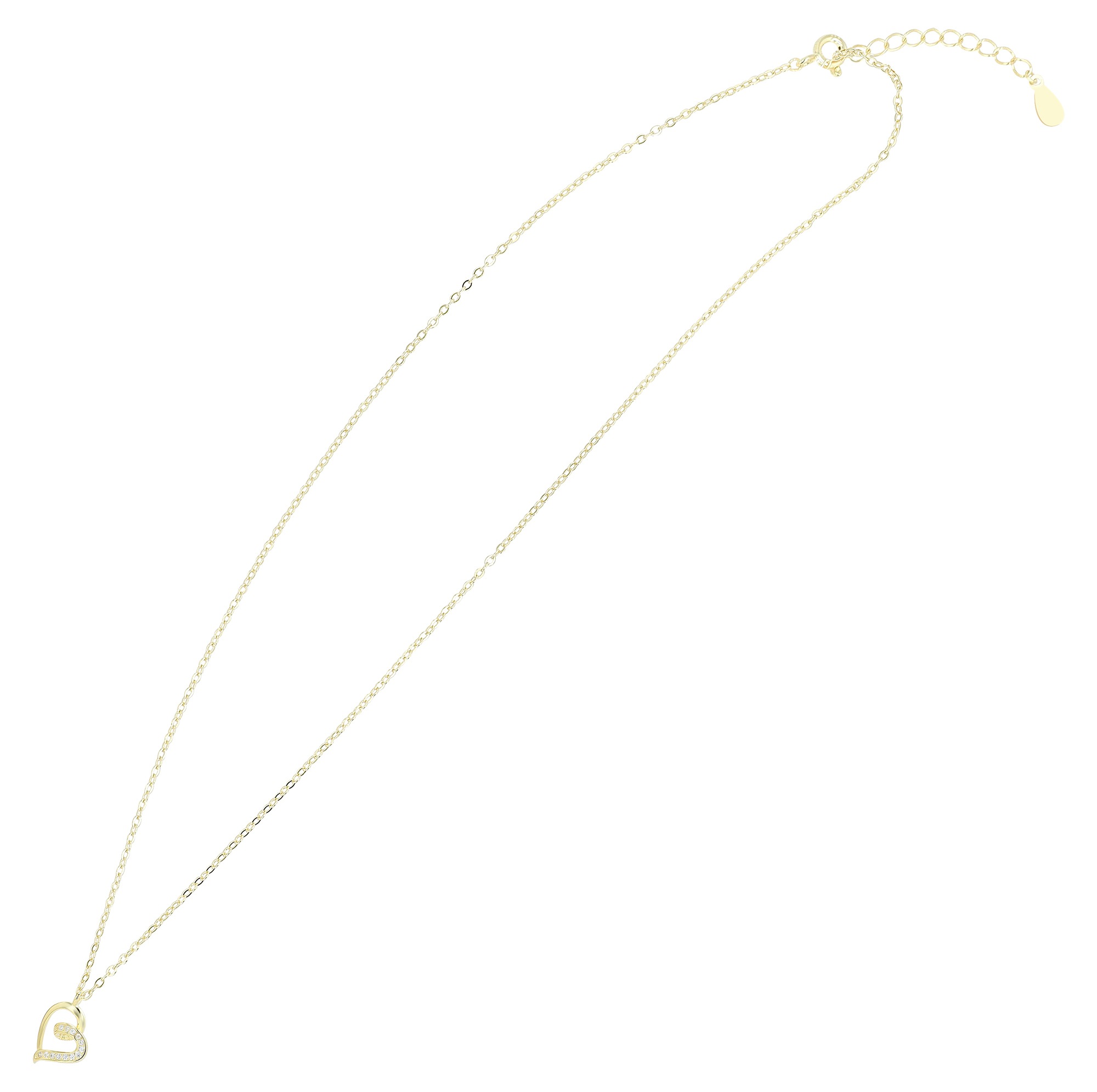 Adelia´s Kette ohne Anhänger »Damen Halskette mit Anhänger – Herz aus 925 Silber« Ideal zum Verschenken – schlicht und stilvoll