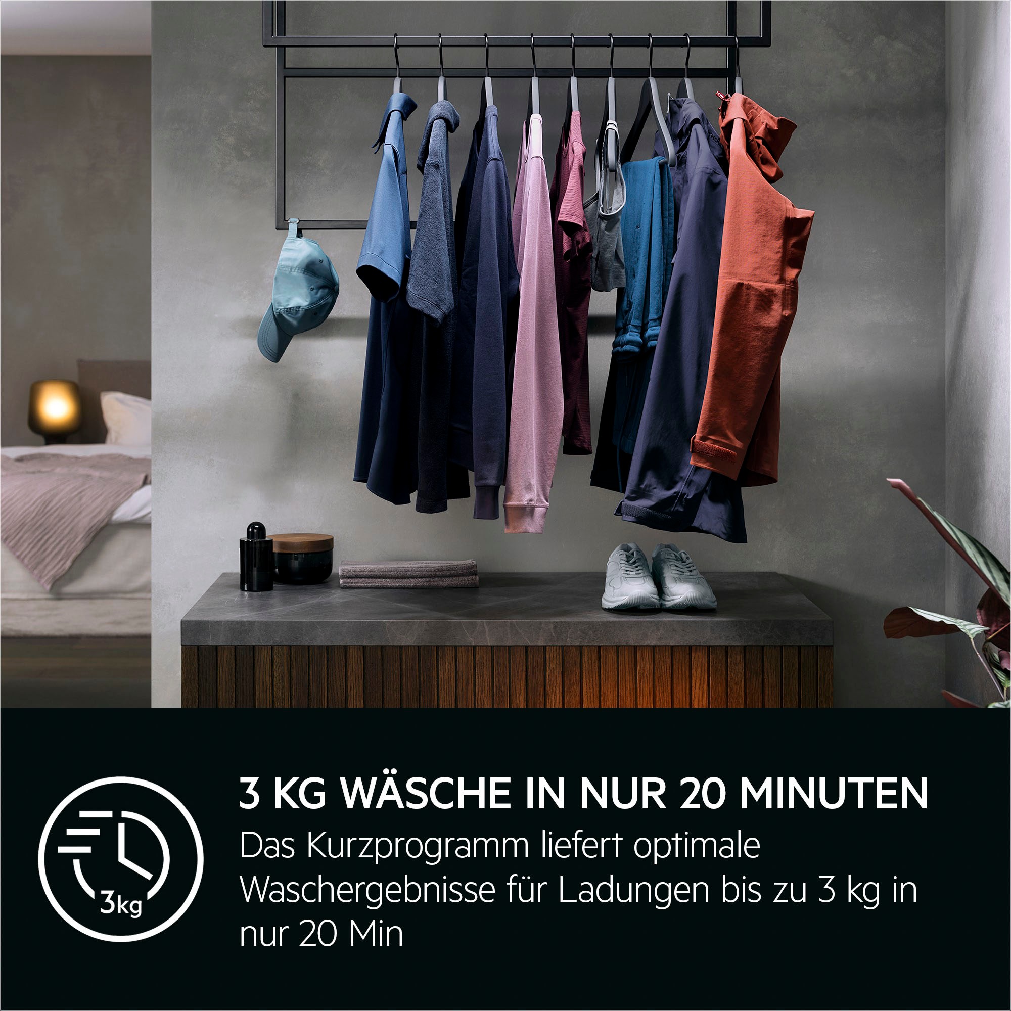 AEG Waschmaschine Serie 8000 »LR8EG75480«, 8 kg, 1400 U/min, AEG Schontrommel - Behutsamer Umgang mit Textilien