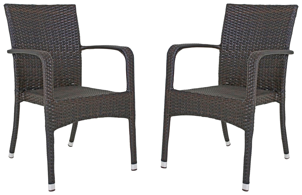 Garden Pleasure Stapelstuhl "LONDON" (Set) 2 Stk. 2er Set, auch für die Gas günstig online kaufen