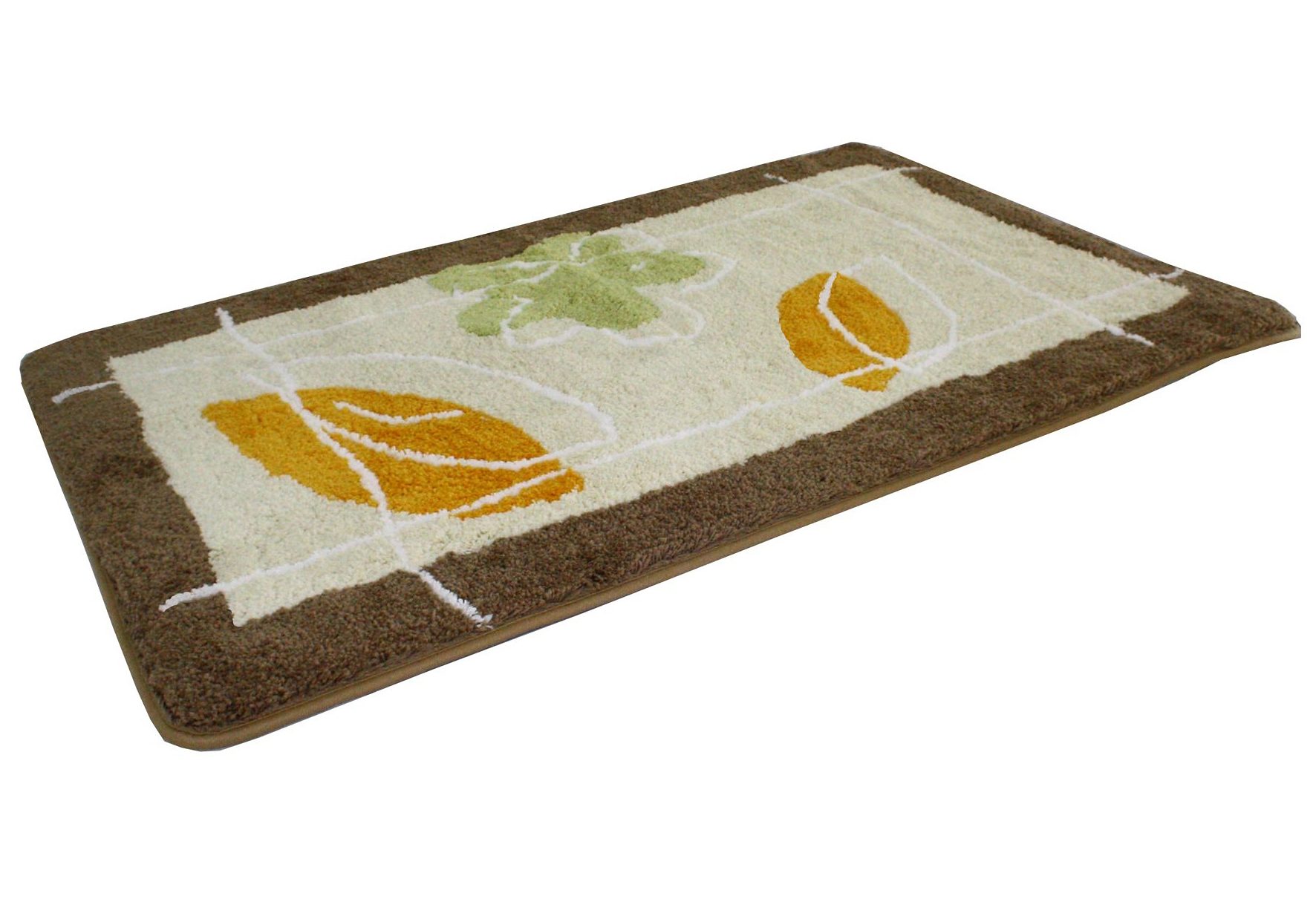 KiNZLER Badematte "Gesves, Badvorleger, Badezimmer Teppich" Höhe 20 mm rutschhemmend beschichtet fußbodenheizungsgeeignet schnell trocknend Badteppich, modernes Design, als rechteckig & 2-tlg. Set erhältlich
