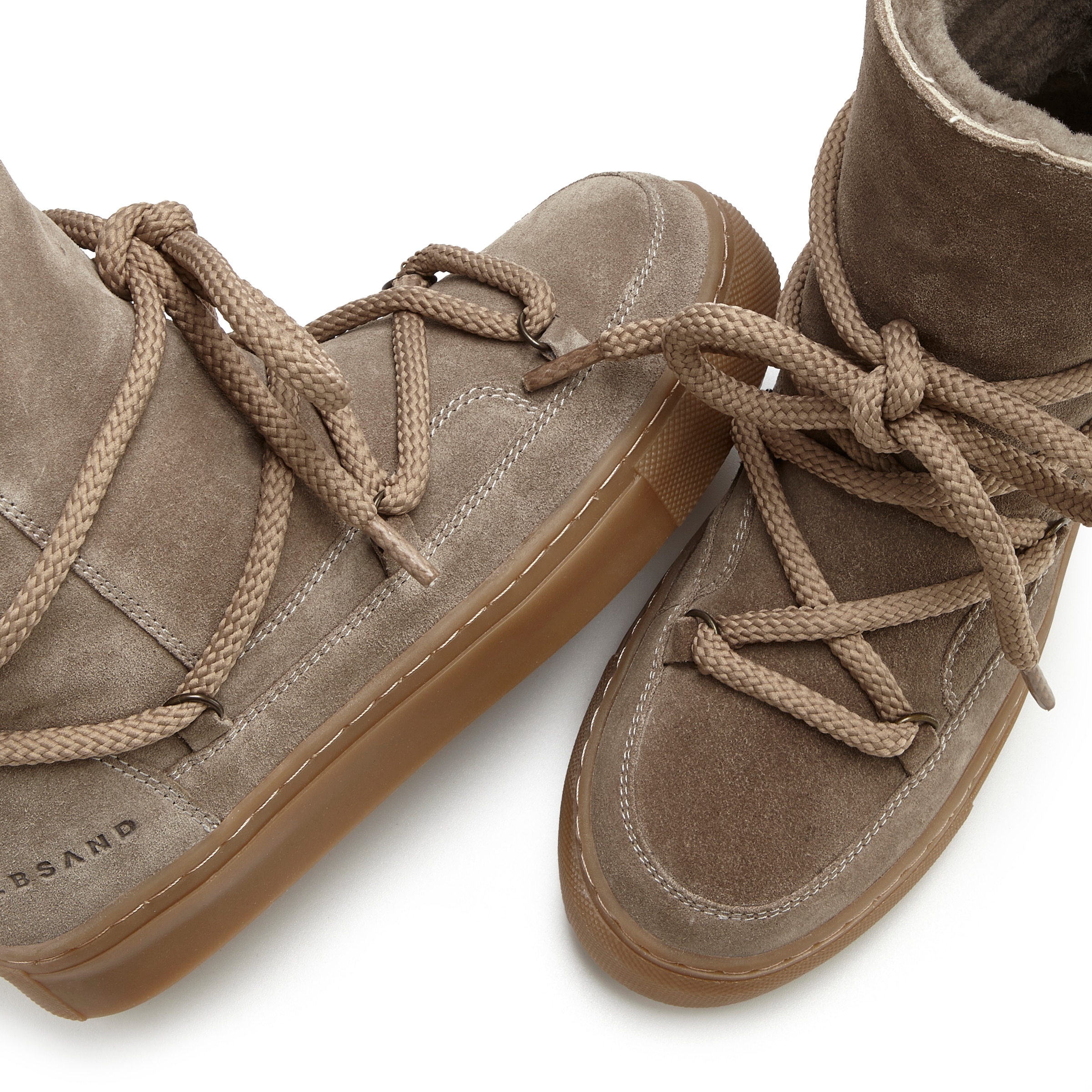 Elbsand Stiefelette »Boots, Winterstiefelette«, Winterboots, Stiefel aus Leder mit kuscheligem Lammfell