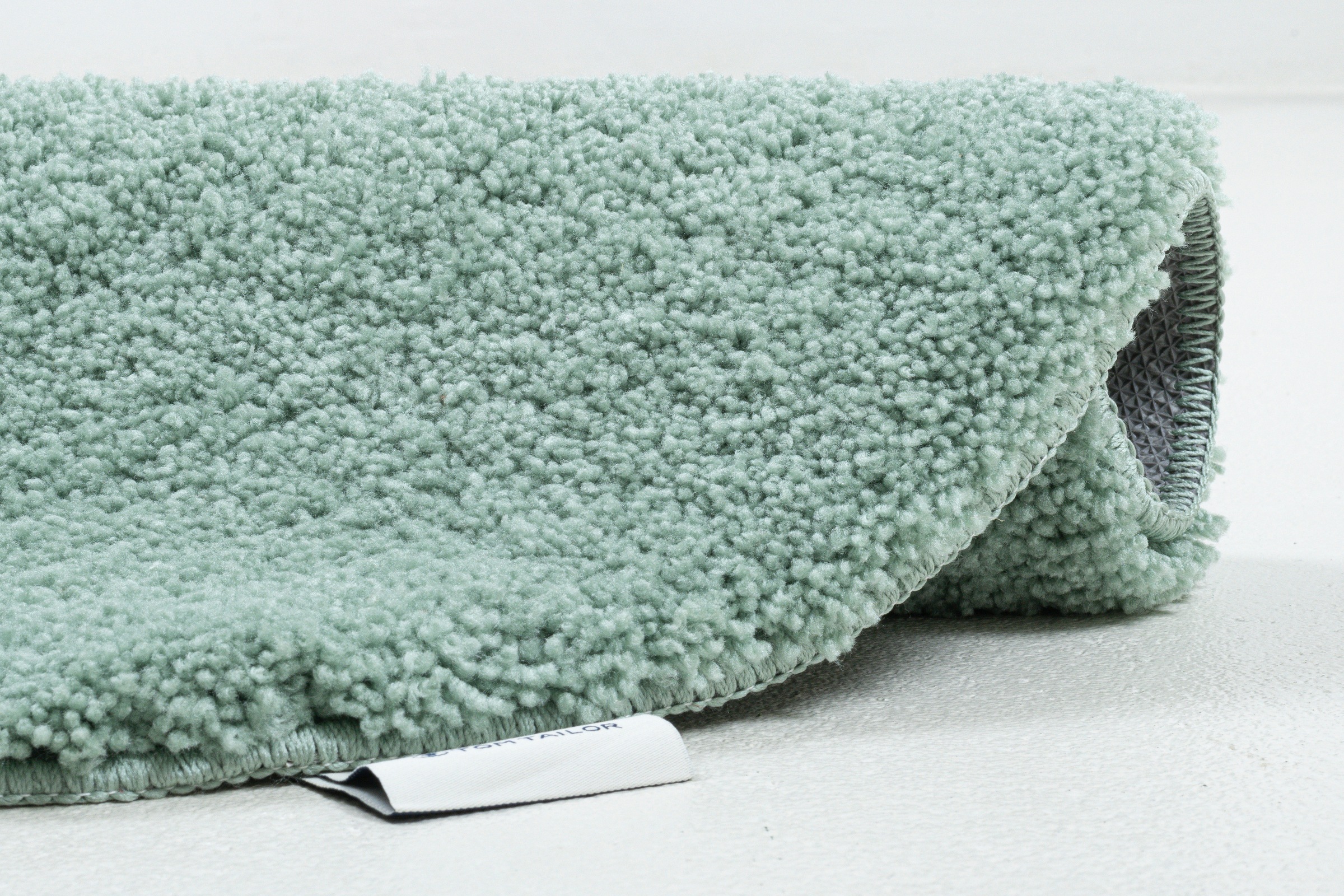 TOM TAILOR HOME Badematte »Cozy Bath UNI«, rutschhemmend beschichtet, fußbodenheizungsgeeignet, Badteppich, Uni Farben, rechteckig, rund und oval erhältlich