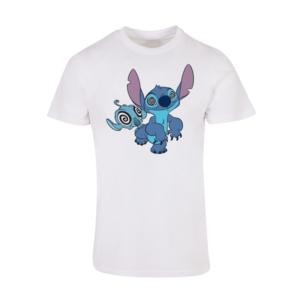 ABSOLUTE CULT T-Shirt »ABSOLUTE CULT Herren Lilo And Stitch - Hypnotized Basic T-Shirt«, (1 tlg.)