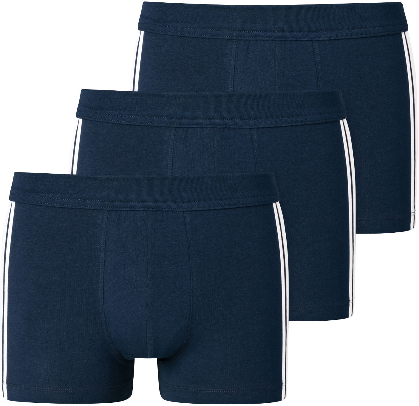 Schiesser Boxer ""95/5"", (3er-Pack), mit softem, tonalem Bund, kontraststa günstig online kaufen