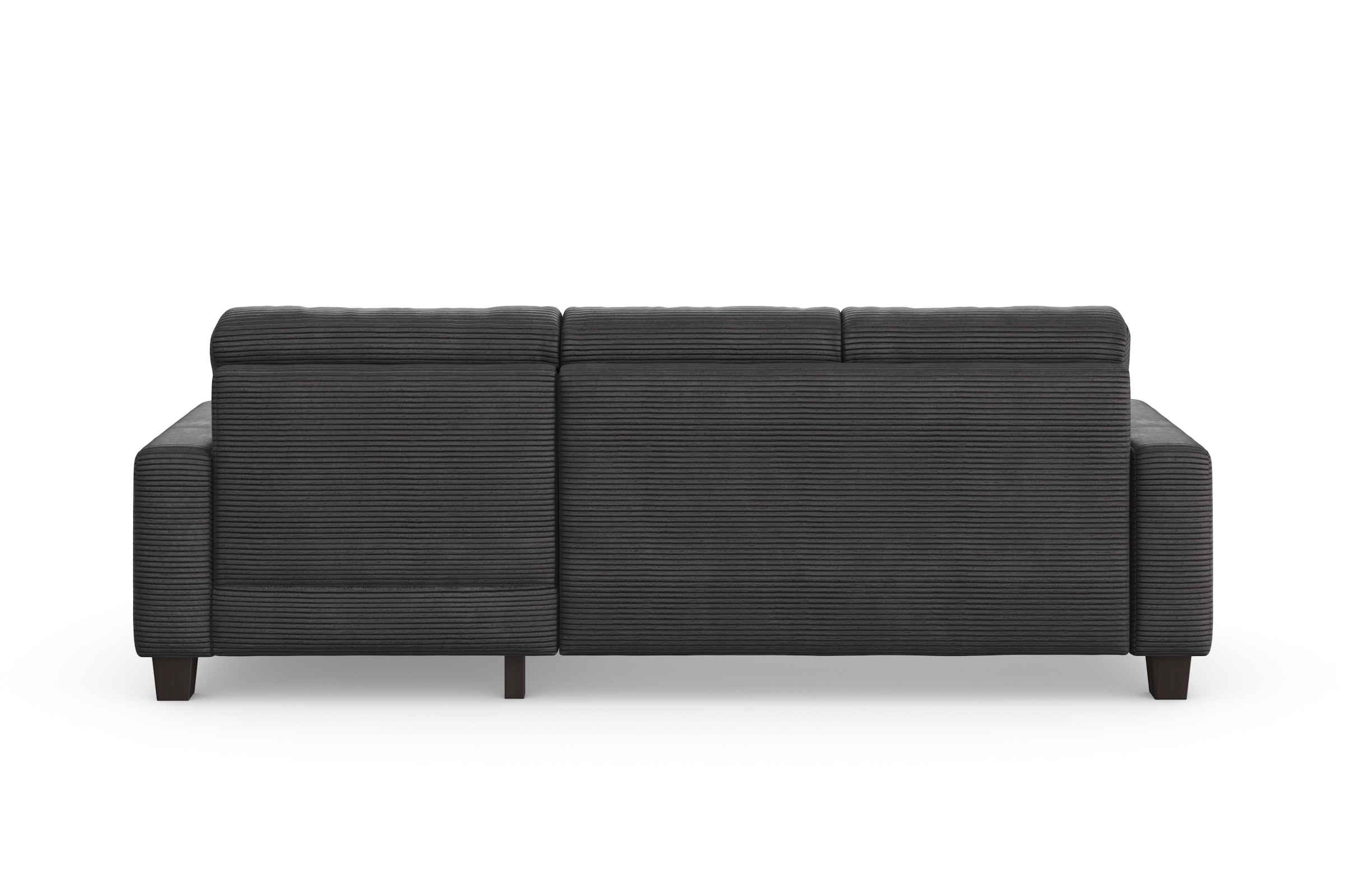 Home affaire Ecksofa »Summer L-Form«, mit Recamiere, mit oder ohne Bettfunktion und Bettkasten, Cord-Bezug