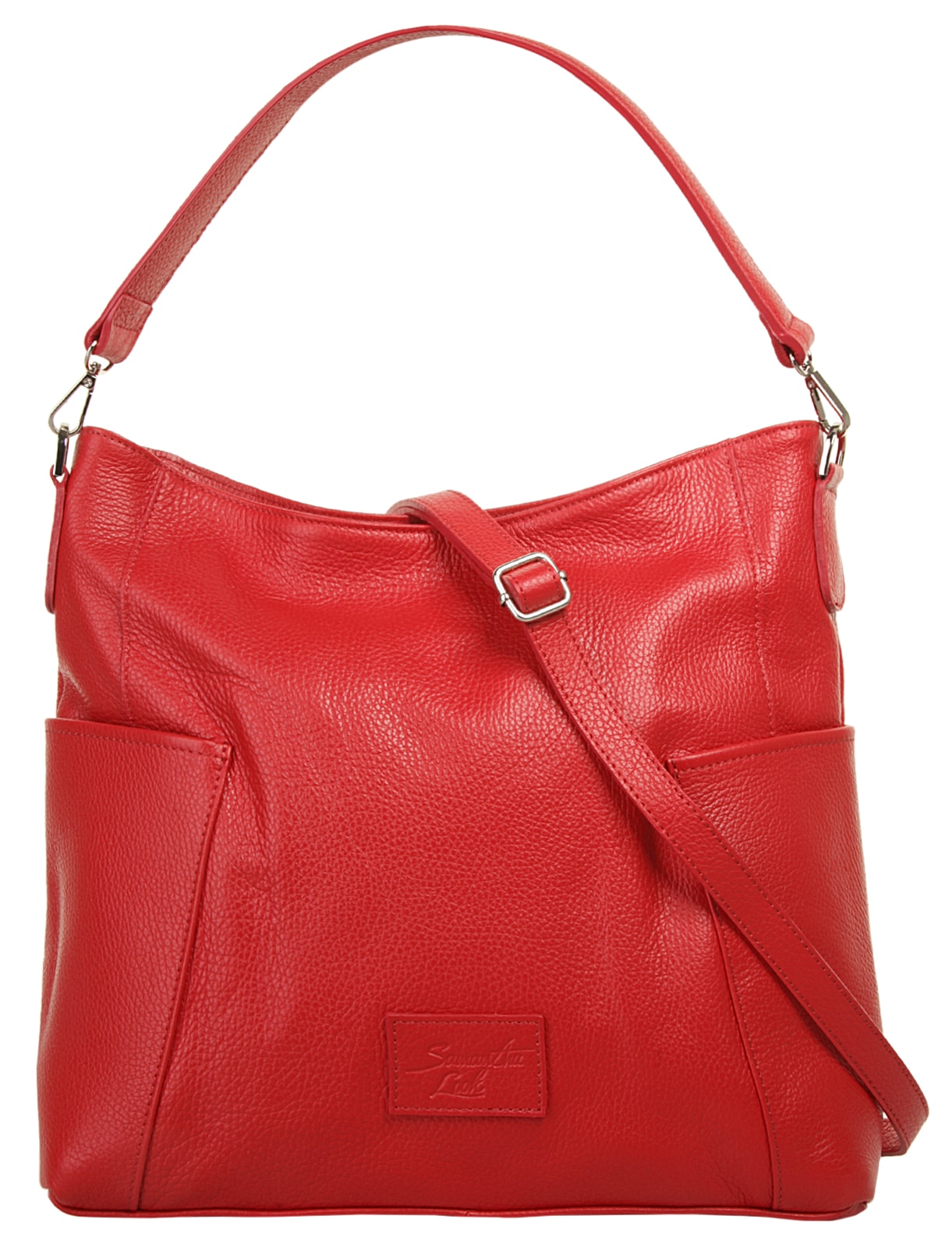 Samantha Look Shopper echt Leder, Made in Italy