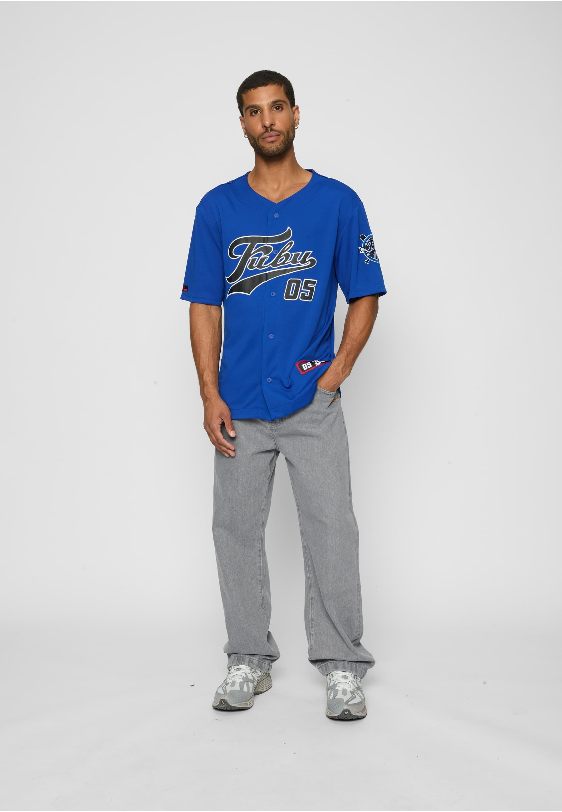 Fubu T-Shirt »Fubu FM212-005-2 Fubu Varsity Baseball Jersey« 1 Stk. tlg.