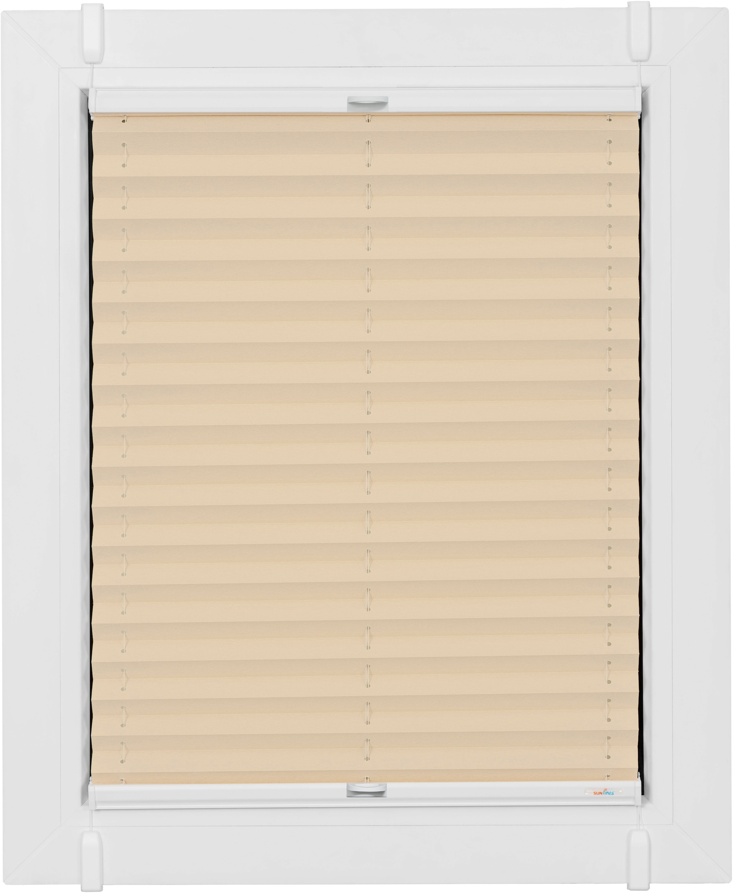 sunlines Plissee "Classic Style Crepe" Lichtschutz ohne Bohren verspannt ve günstig online kaufen