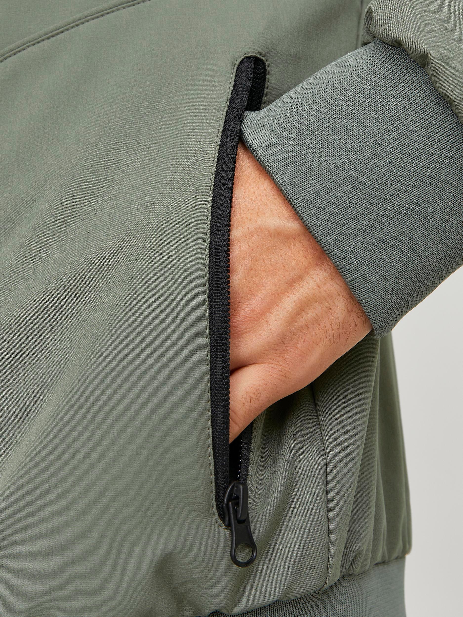 Jack & Jones Blouson »JCOTRACK BOMBER JACKET NOOS«, mit Kapuze
