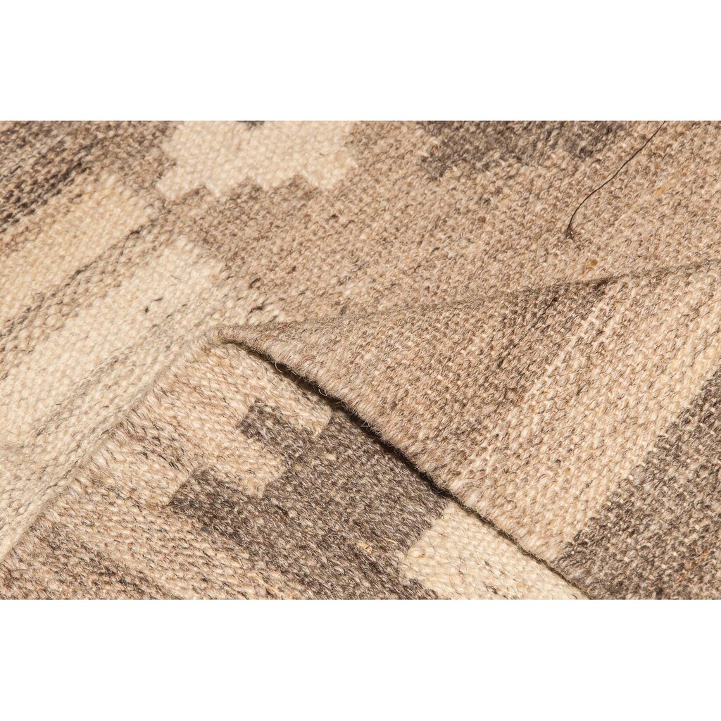 morgenland Wollteppich »Kelim Teppich handgewebt mehrfarbig«, rechteckig